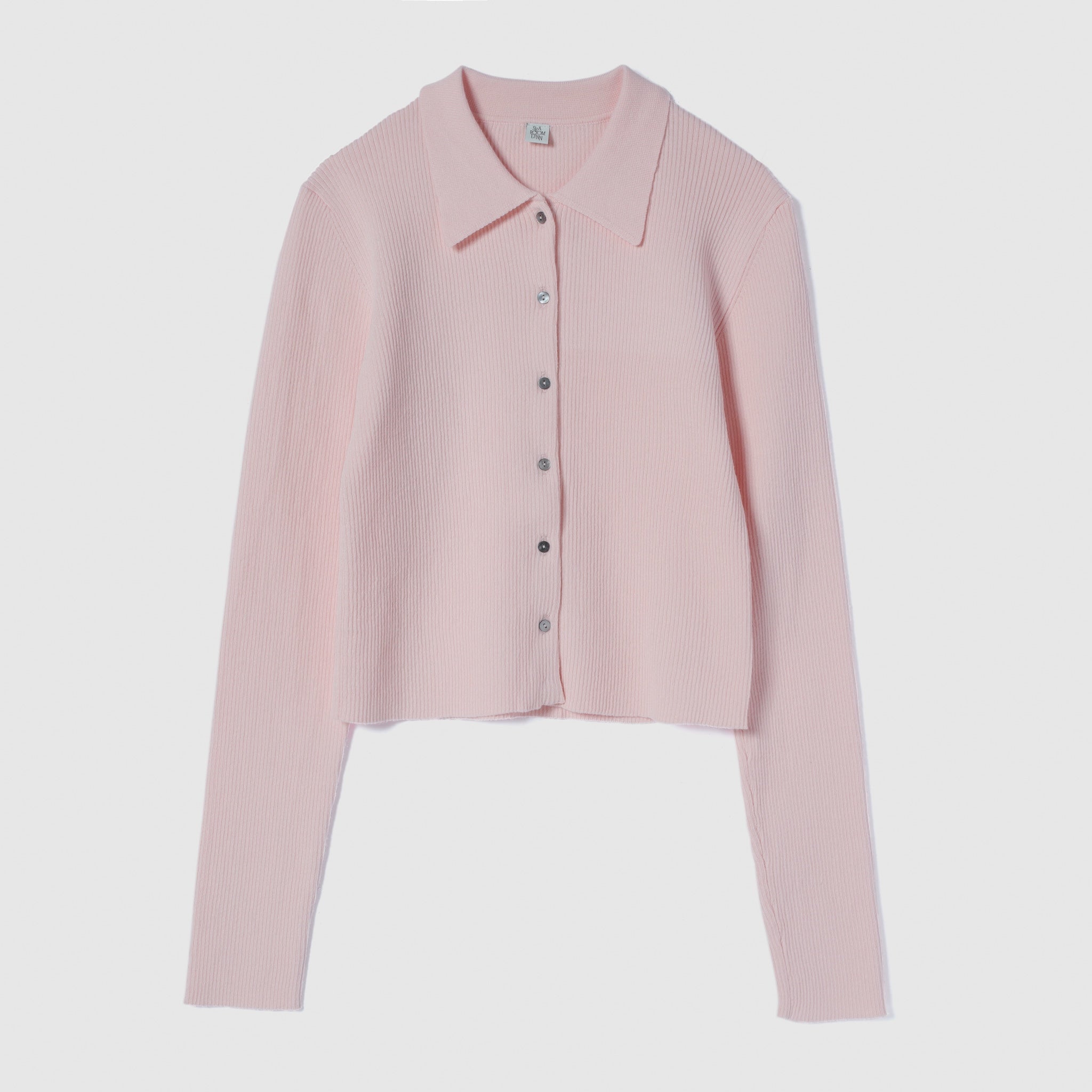 Linen Combination Compact Cardigan
