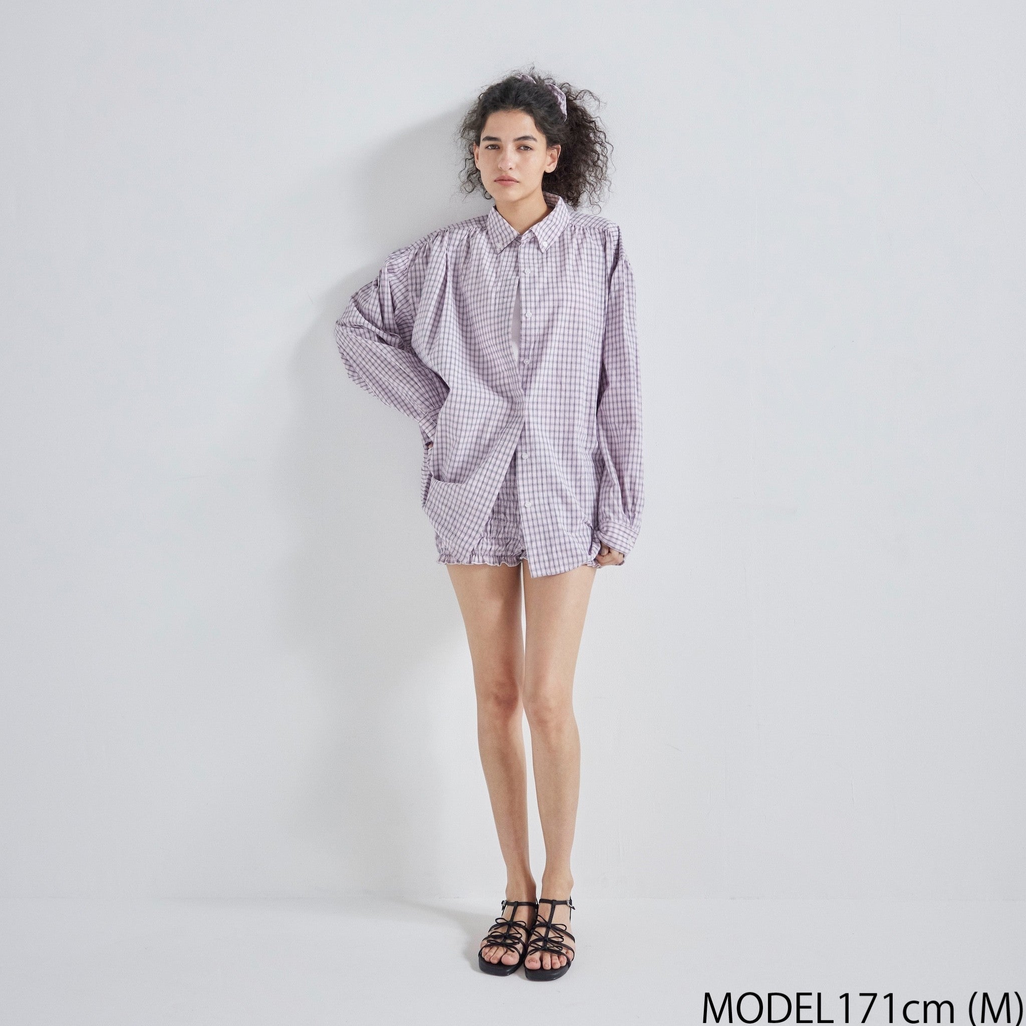Cotton Washボタンダウンタックシャツ