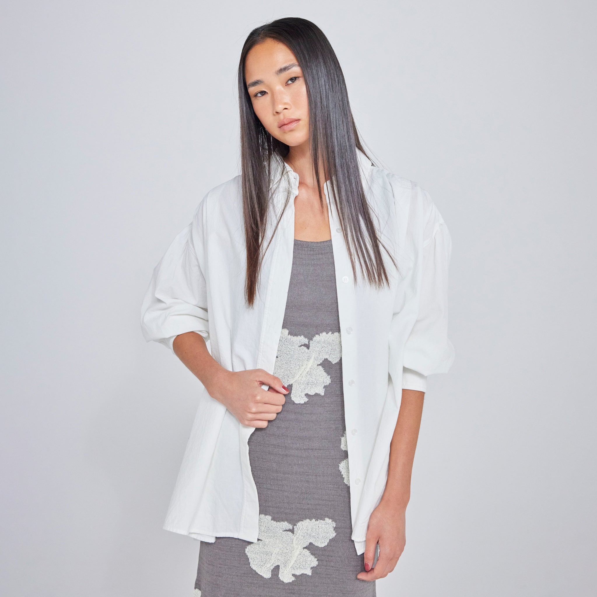Cotton Washボタンダウンタックシャツ