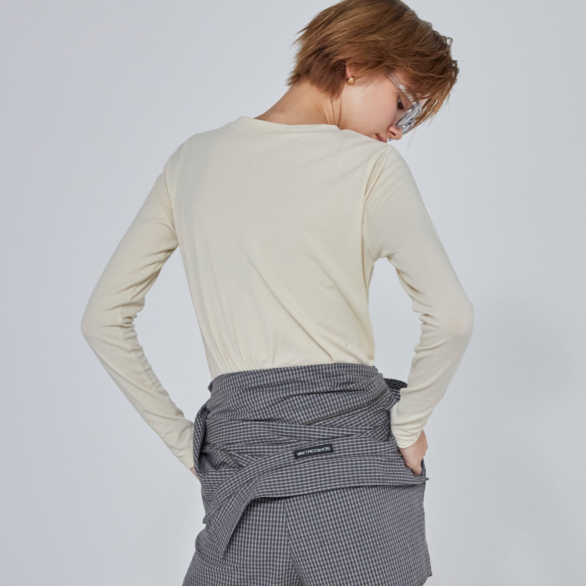 Stretch Light Cotton Long Sleeve