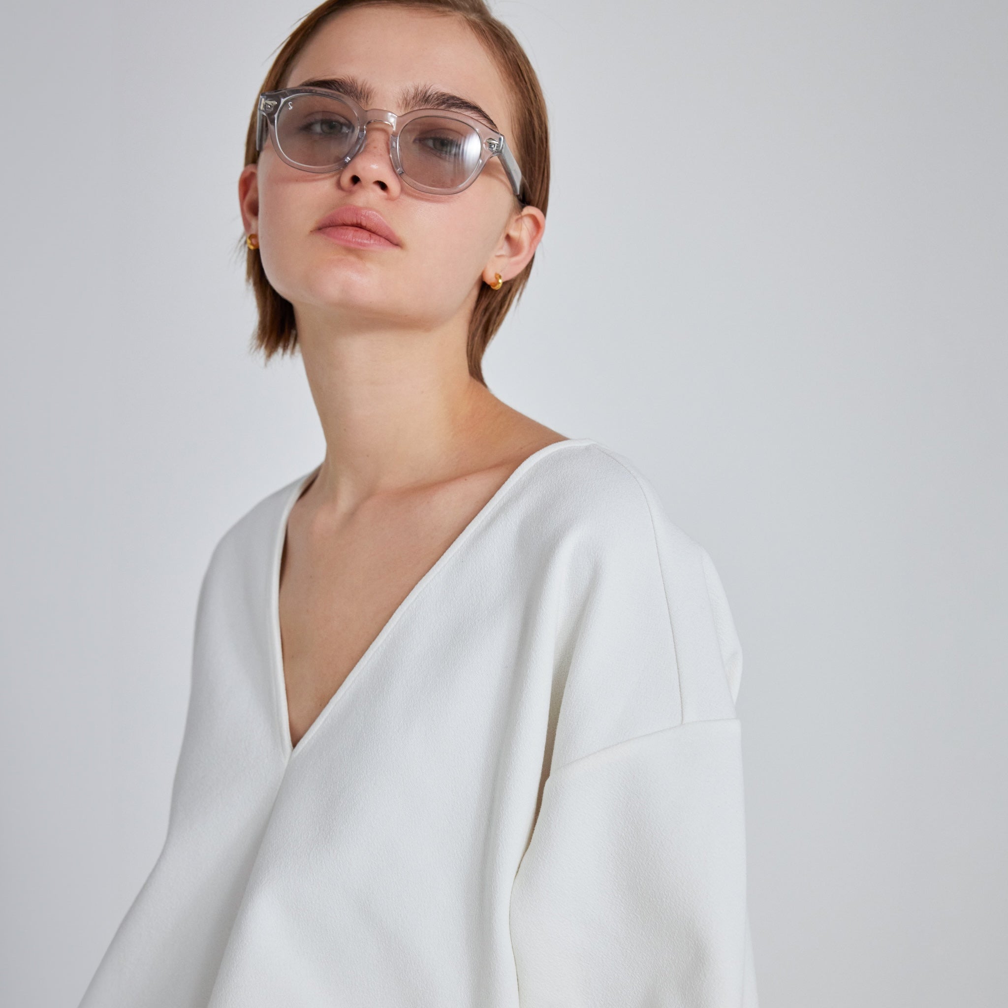 アムンゼン2way Vネックトップス