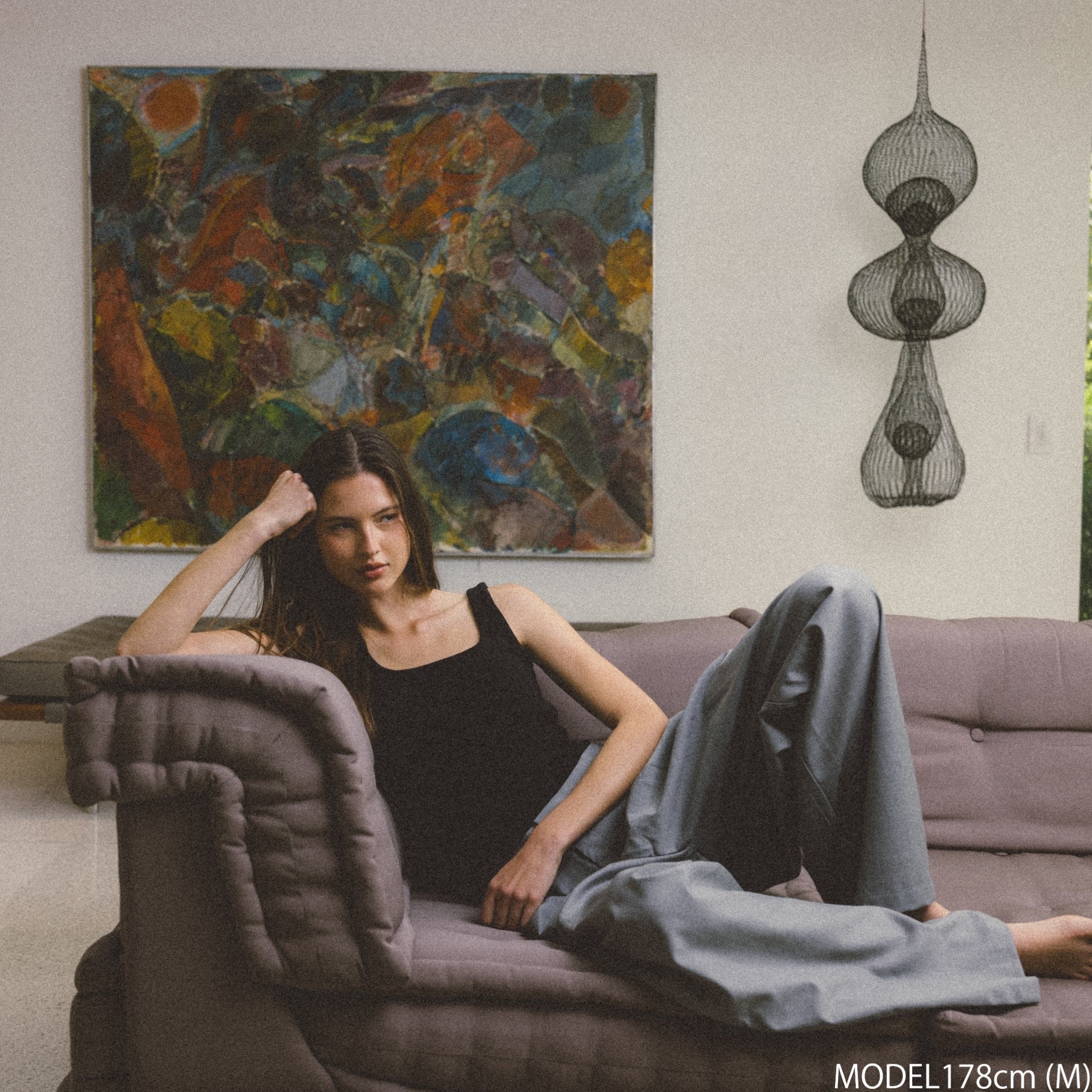 C/L Fluffyパッドinスクエアタンク