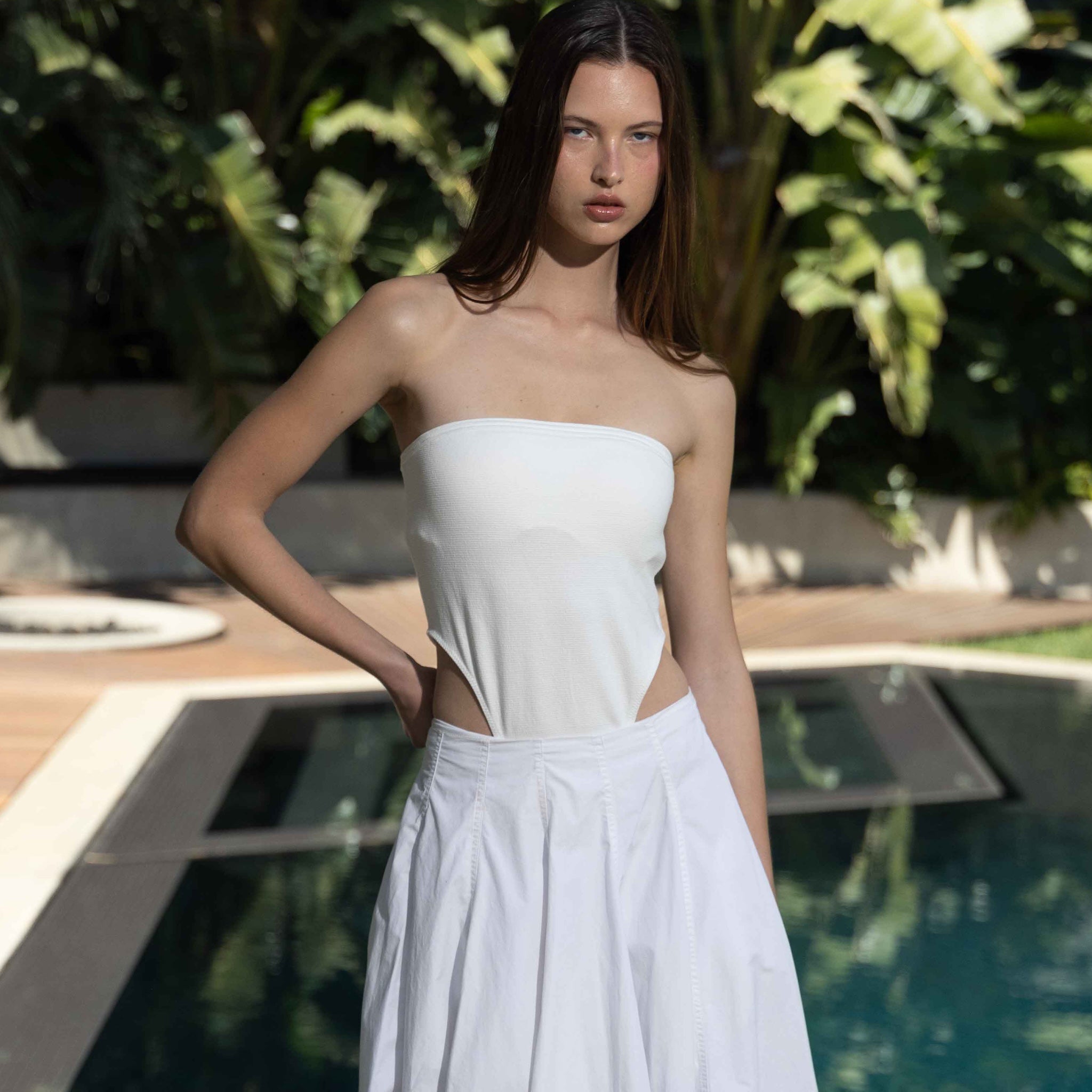 Half Milano Cut Body Suit