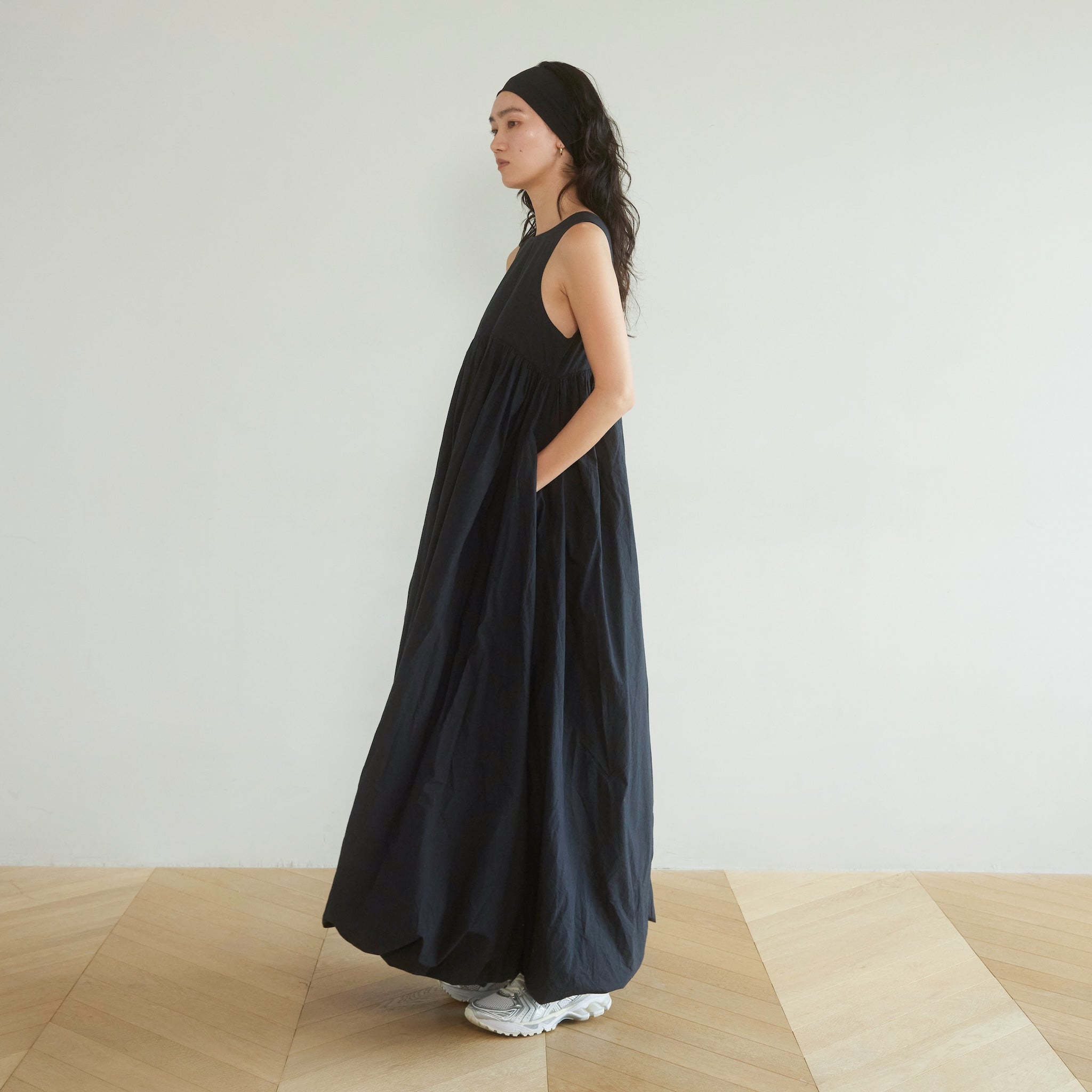 Heavyキャンブリック2wayバルーンドレス