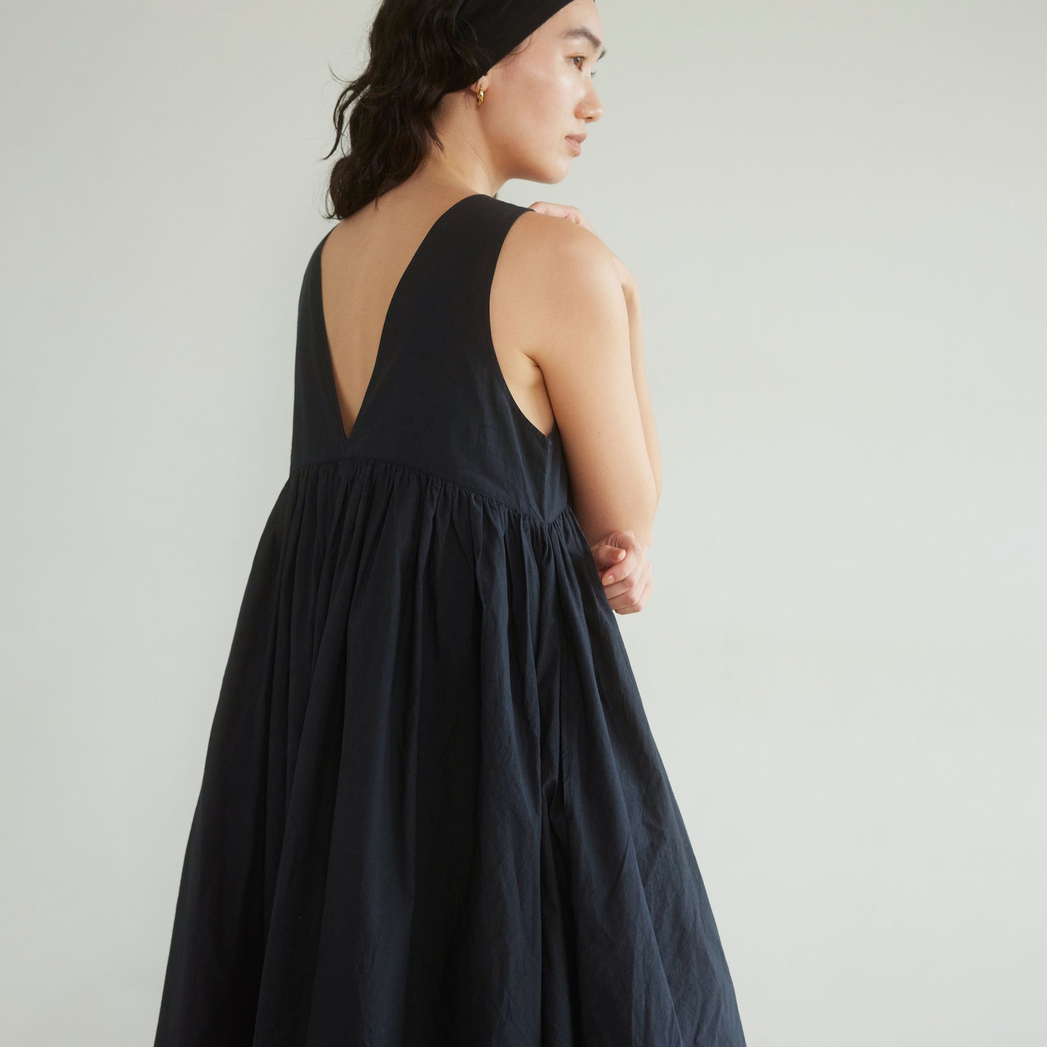 Heavyキャンブリック2wayバルーンドレス