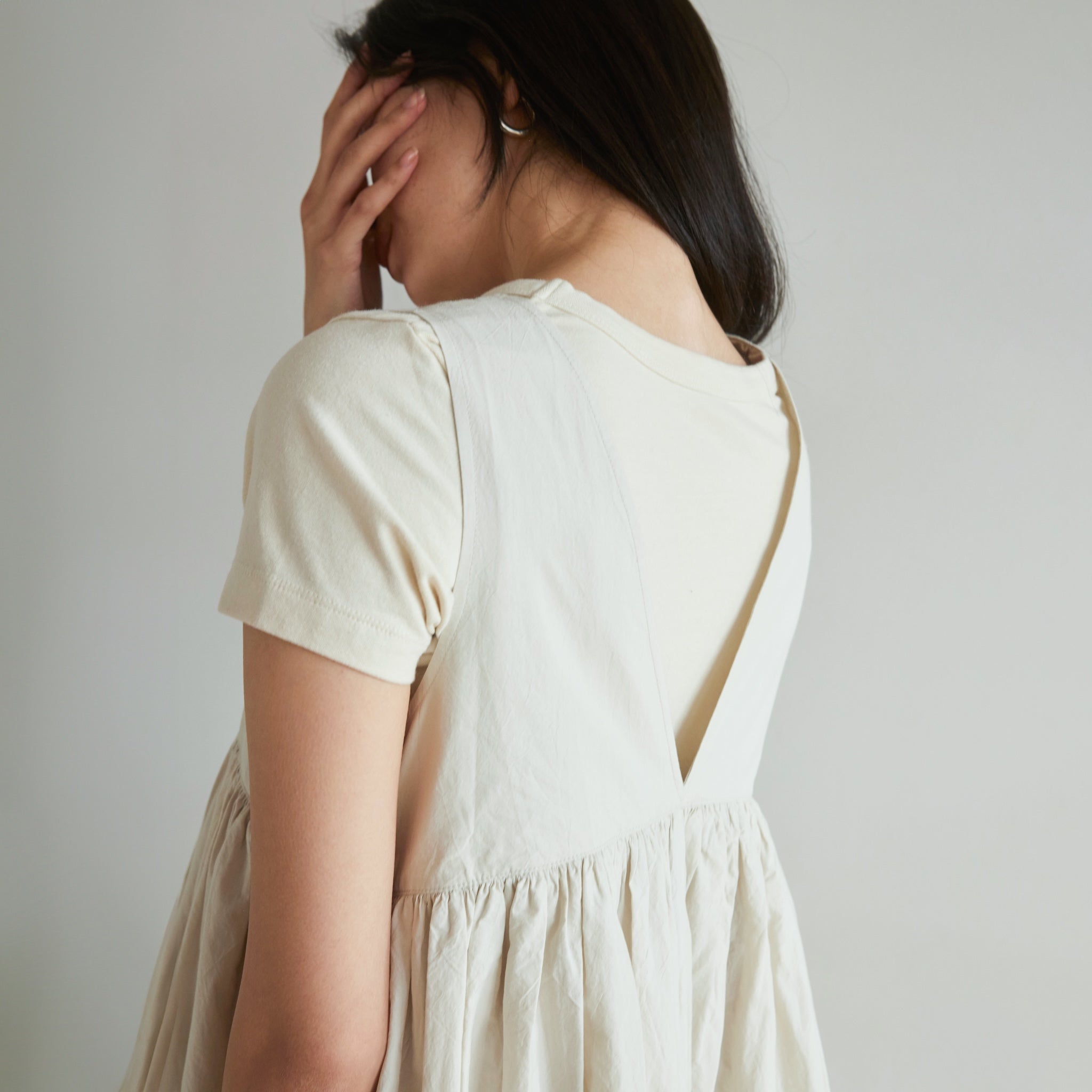 Heavyキャンブリック2wayバルーンドレス