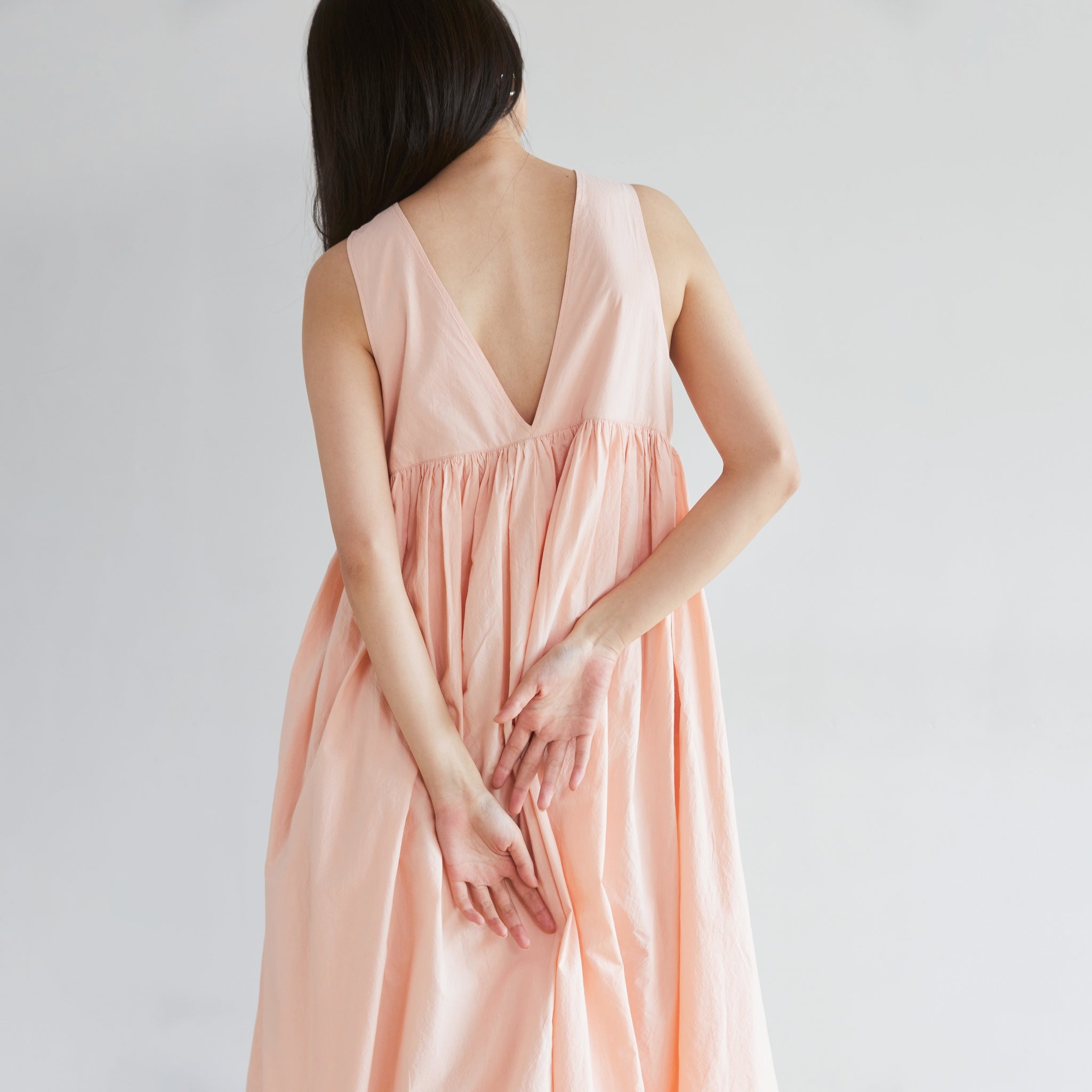 Heavyキャンブリック2wayバルーンドレス