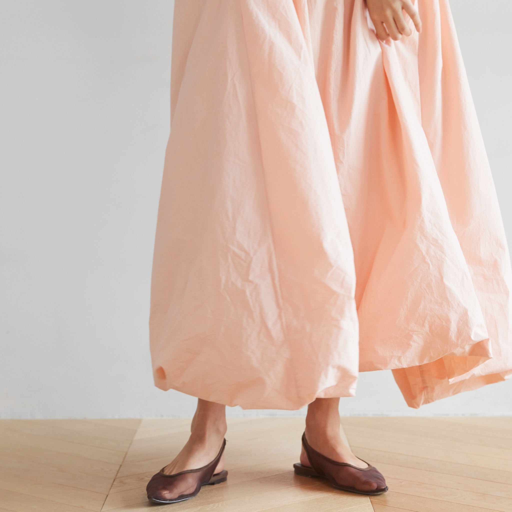 Heavyキャンブリック2wayバルーンドレス