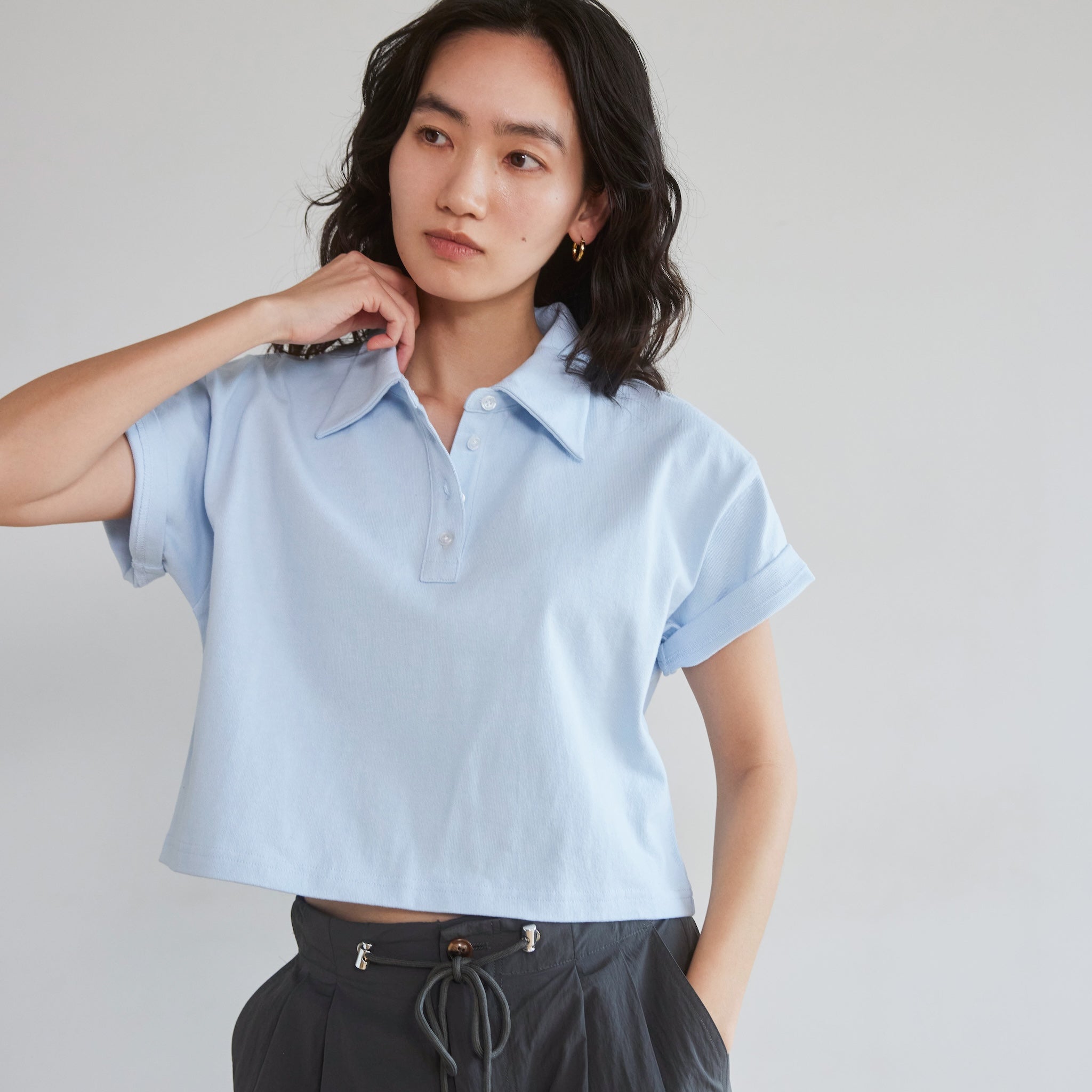 softハードPOLOトップス