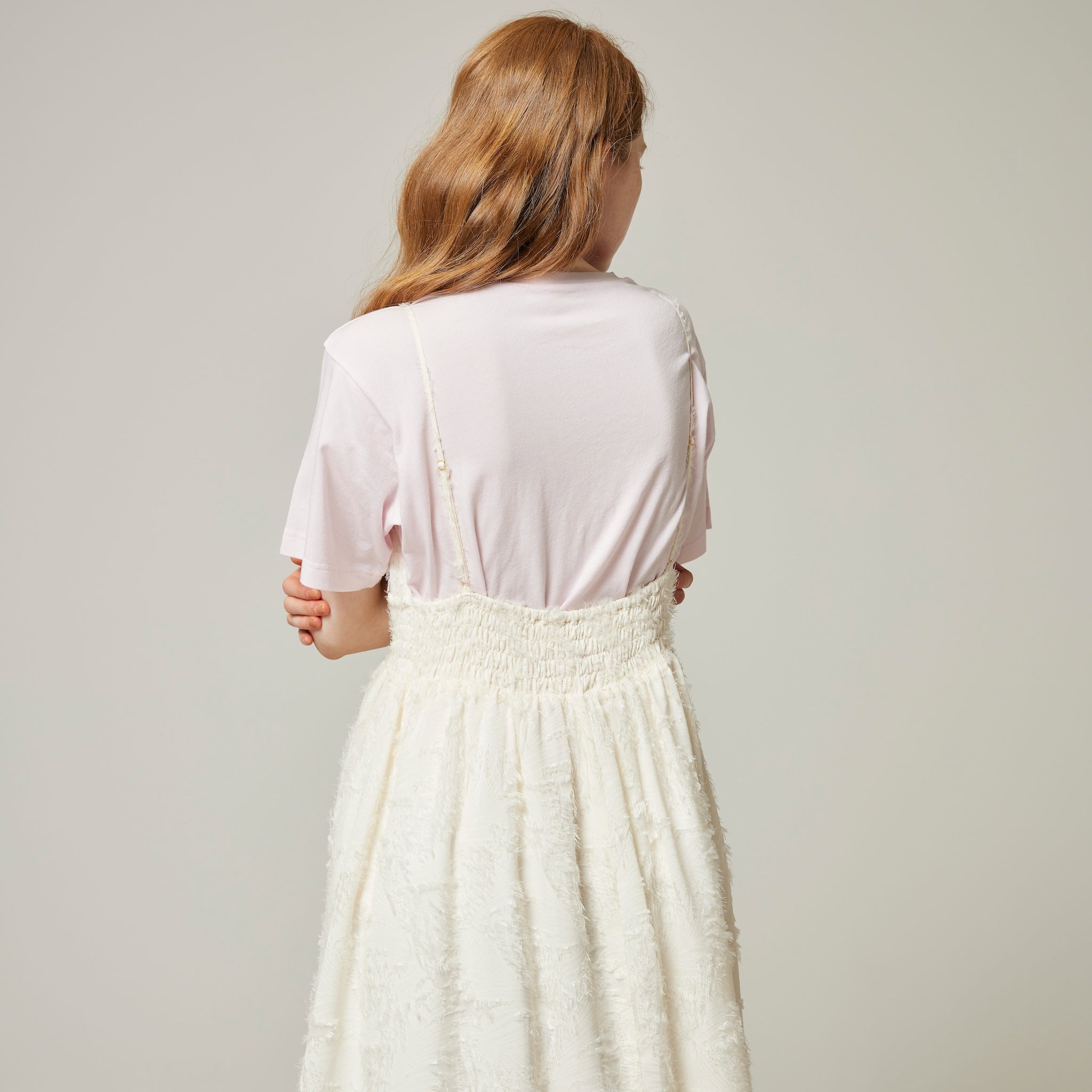 Stretch light cotton T-shirt