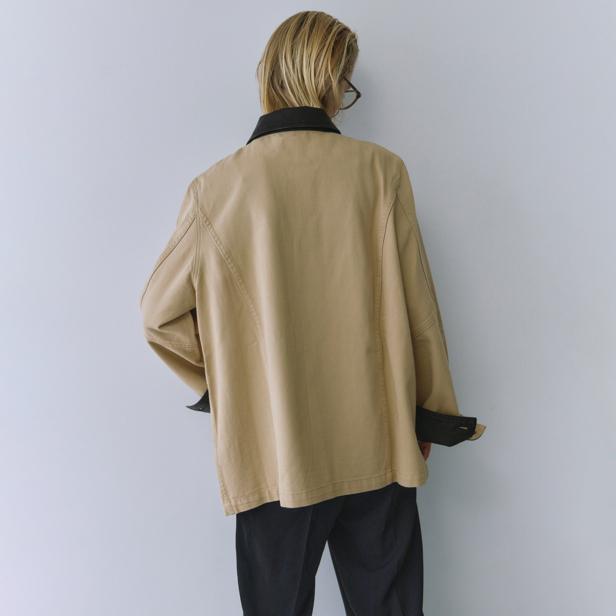 ECO Leather collarカバーオール