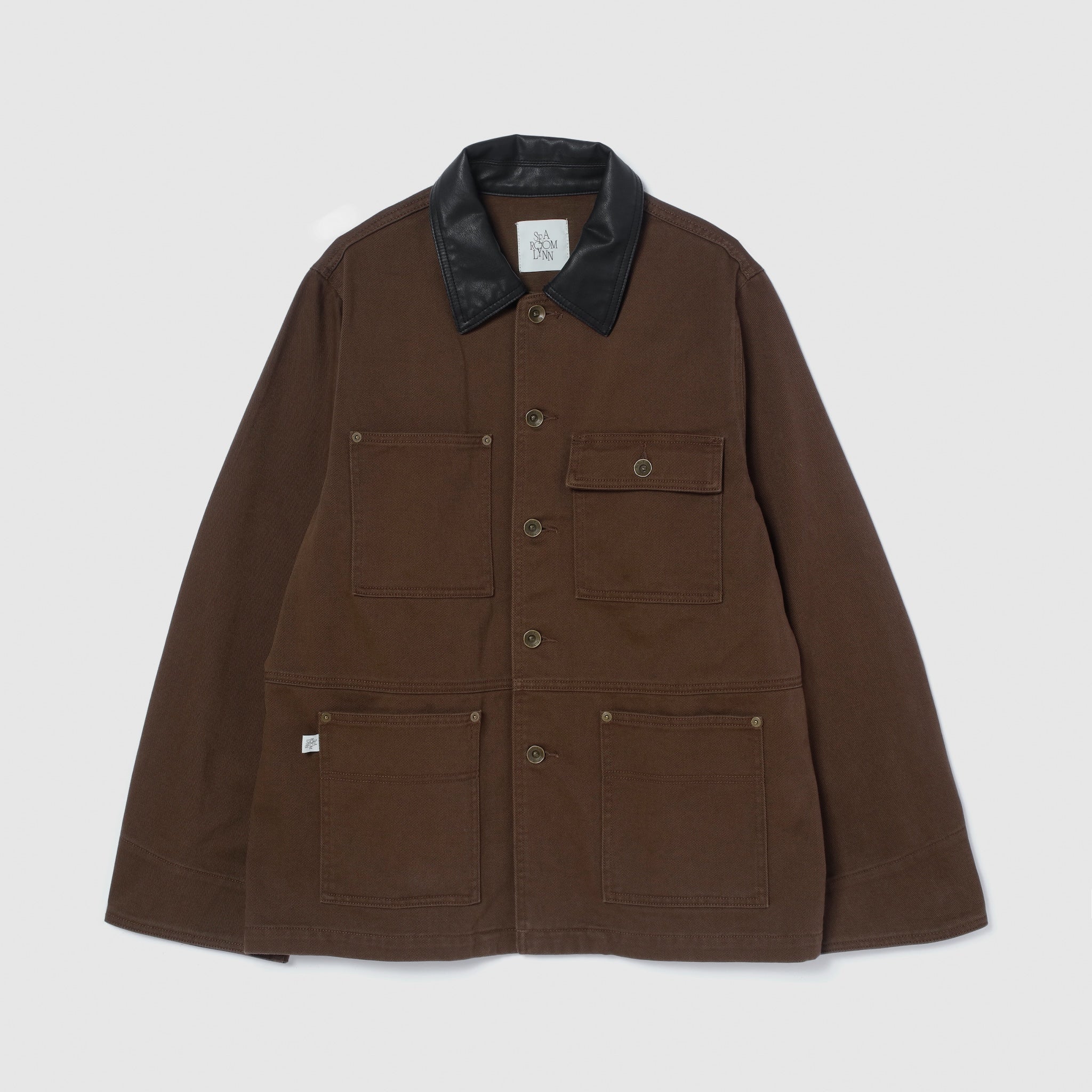 ECO Leather collarカバーオール