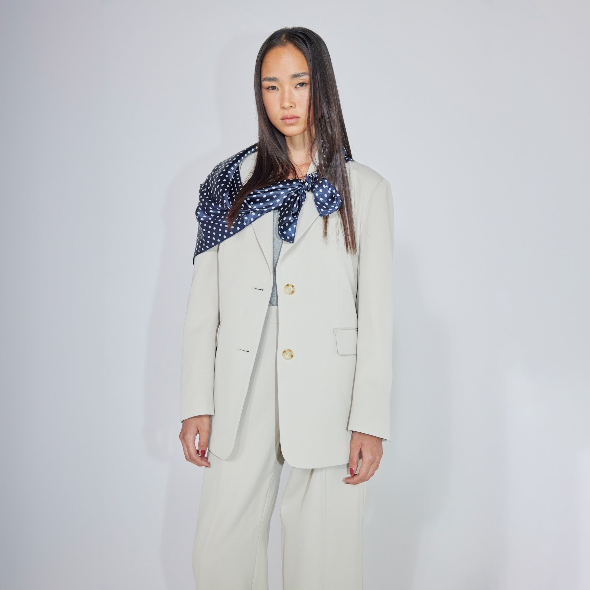 ツイルシングルテーラードジャケット