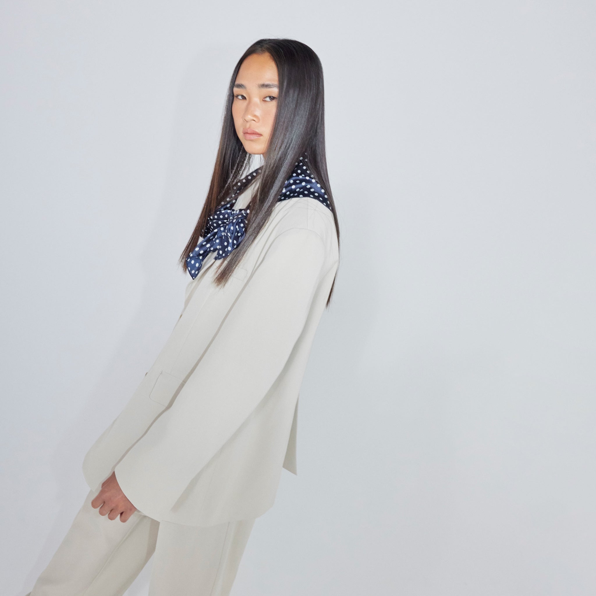 ツイルシングルテーラードジャケット