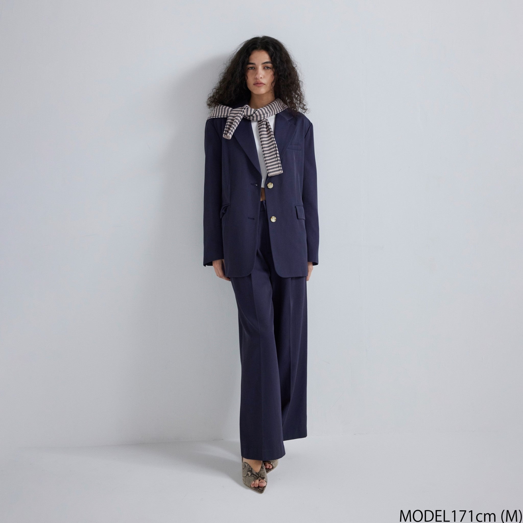 ツイルシングルテーラードジャケット