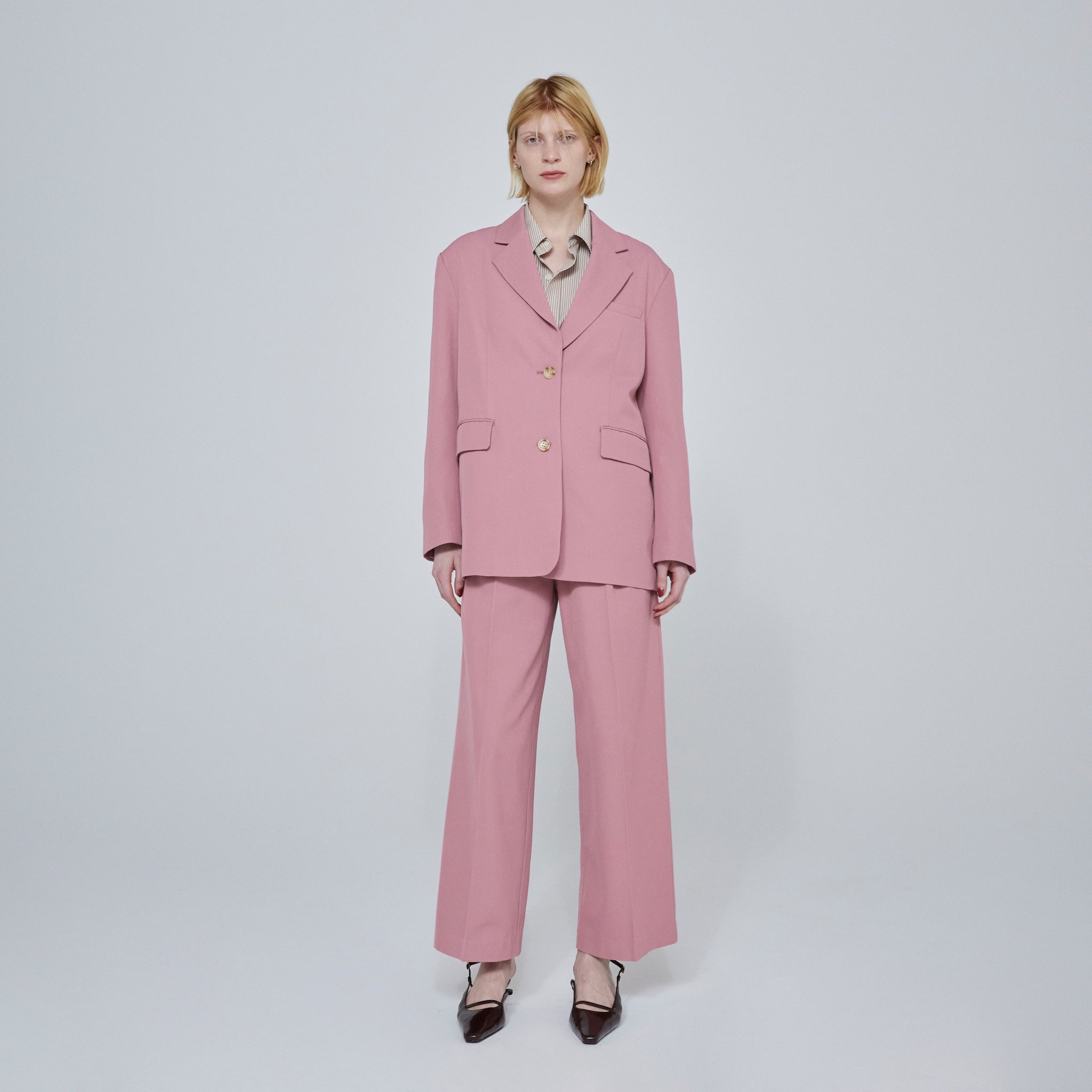 ツイルシングルテーラードジャケット