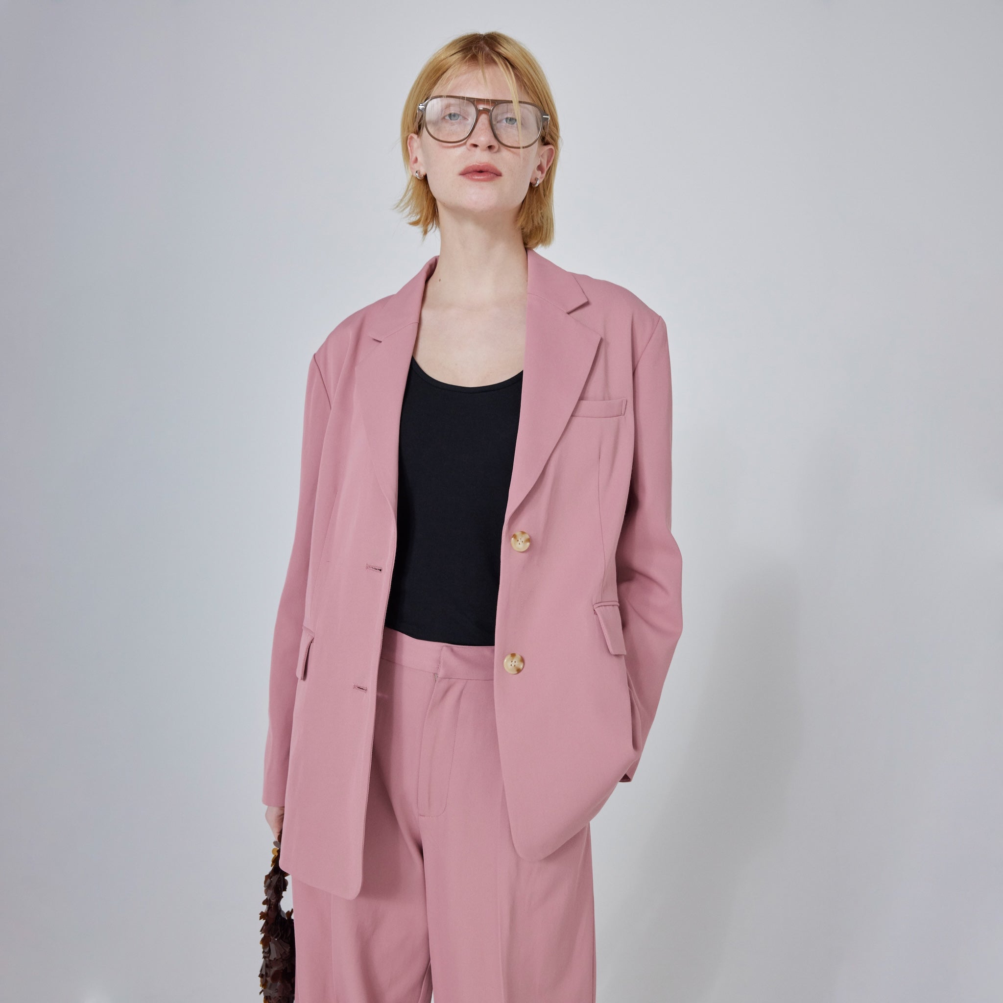 ツイルシングルテーラードジャケット