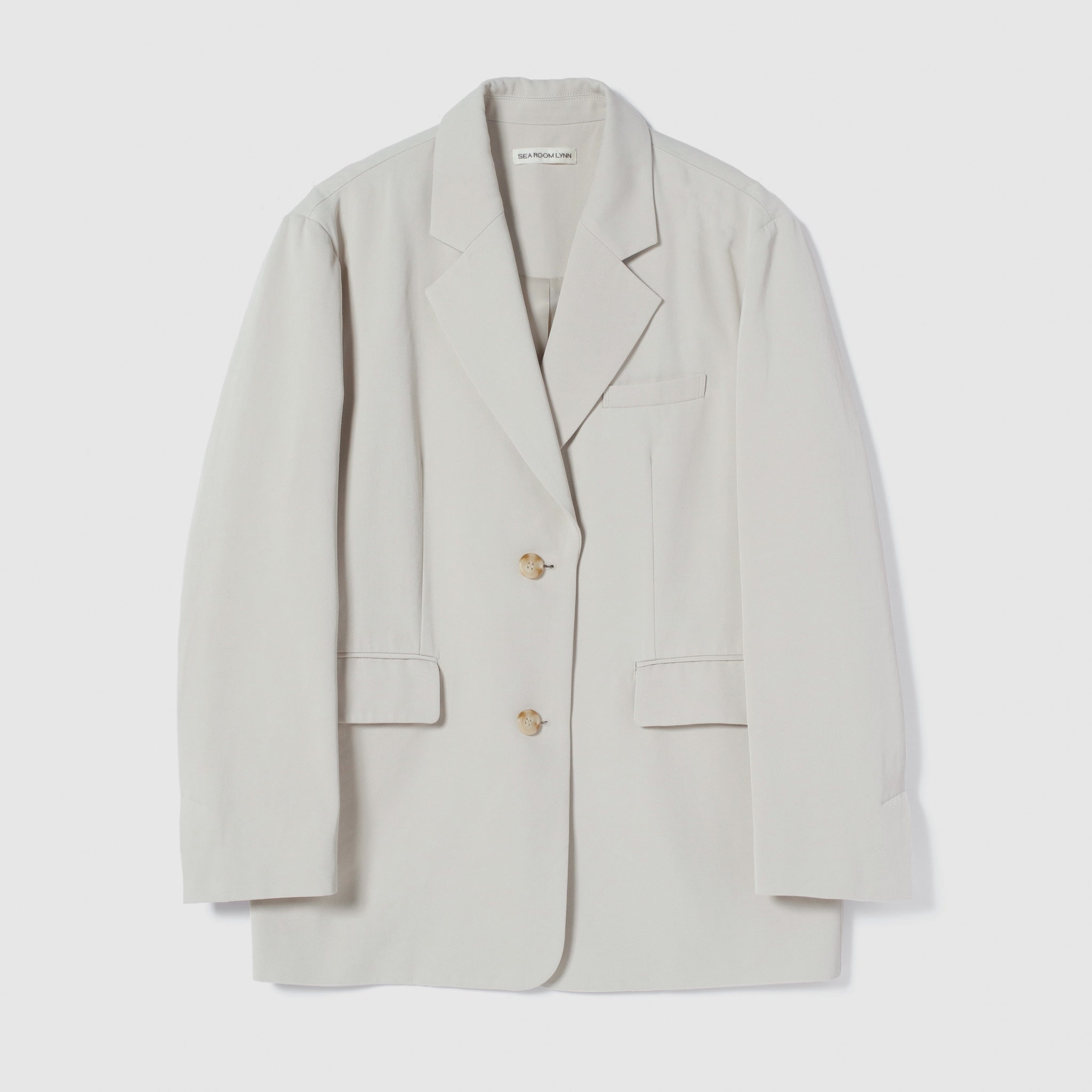 ツイルシングルテーラードジャケット