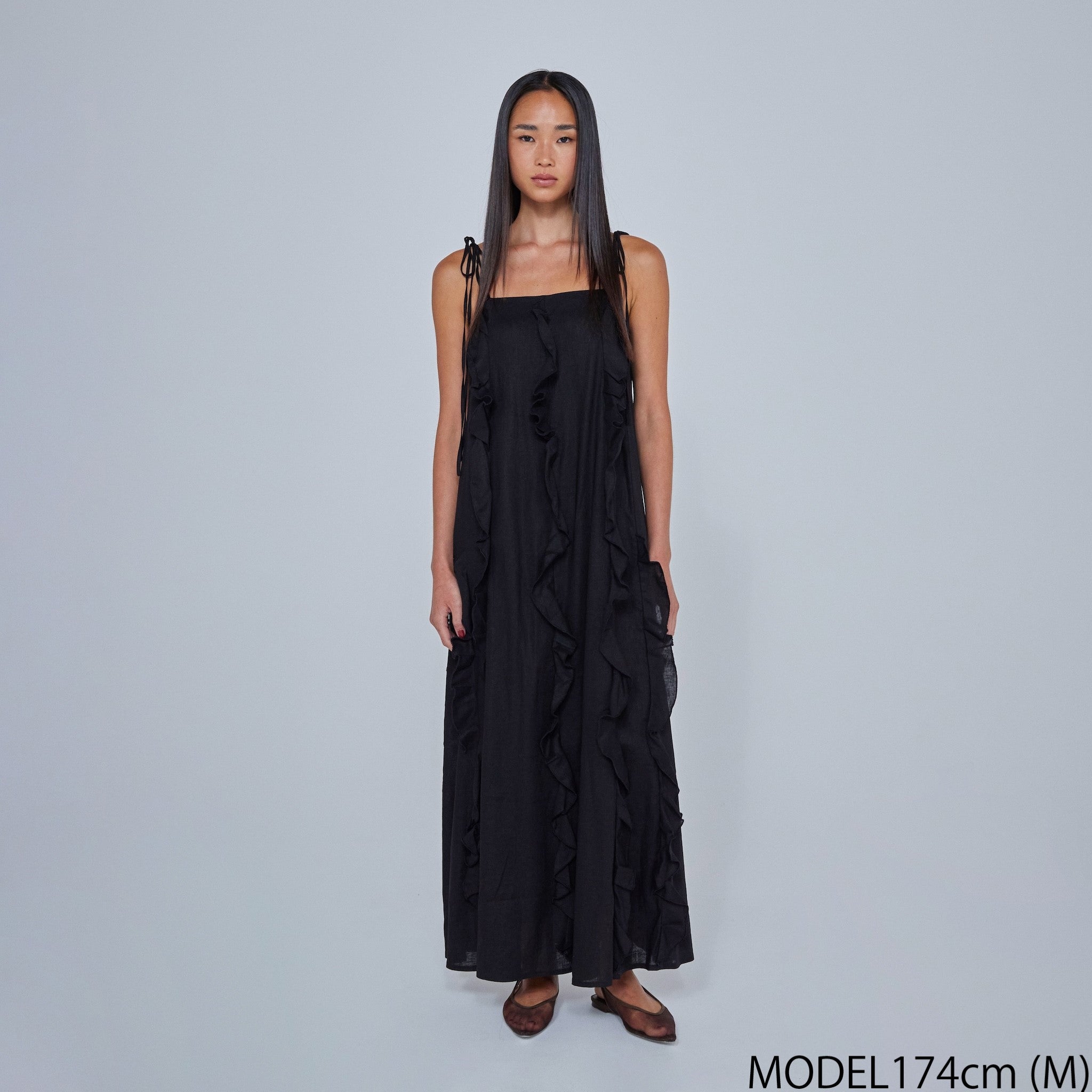 Flare fin cami dress