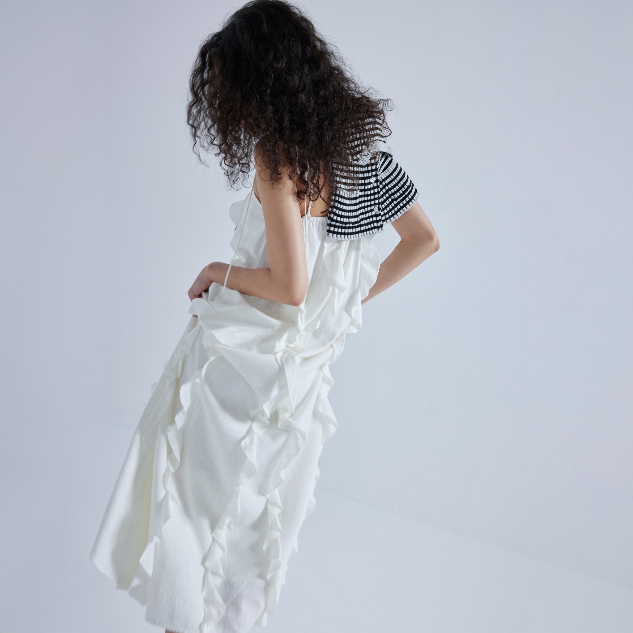 Flare fin cami dress