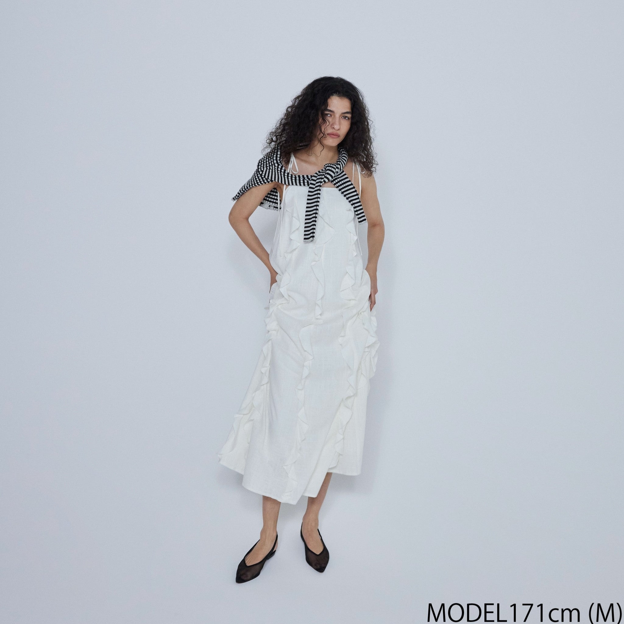 Flare fin cami dress