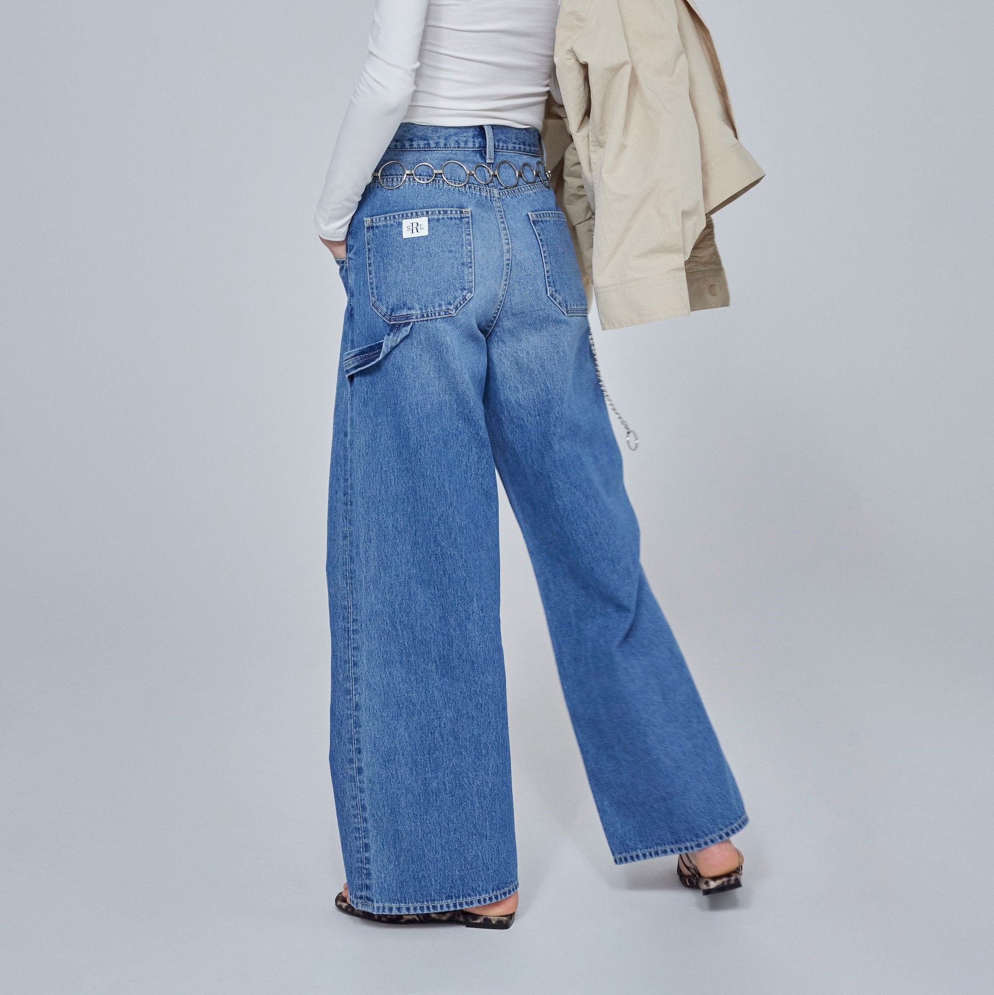 Painter baggy denim pants SRN05