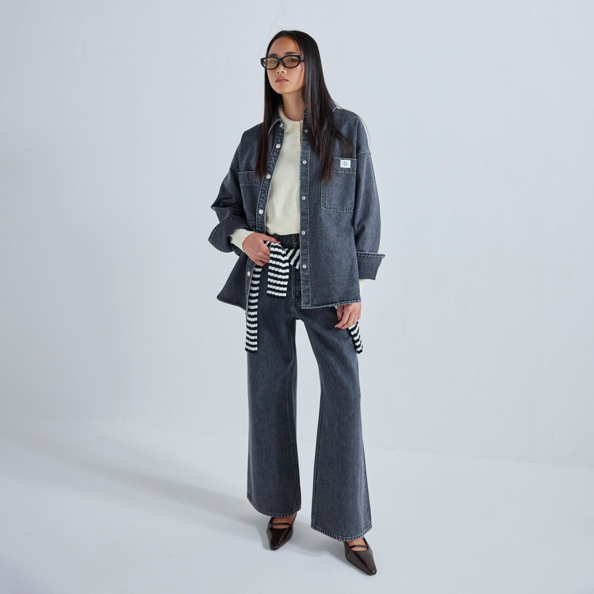 Painter baggy denim pants SRN05