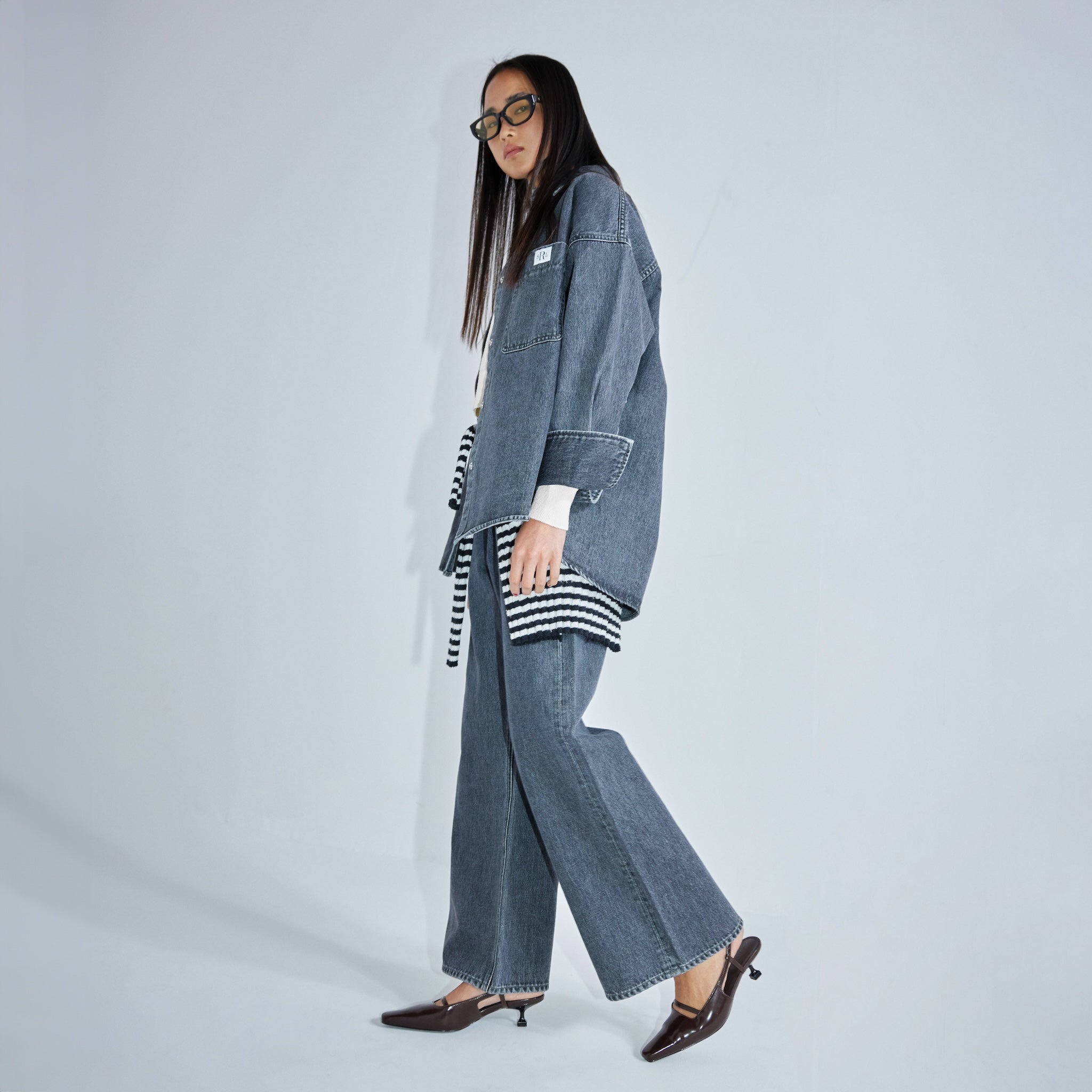 Painter baggy denim pants SRN05