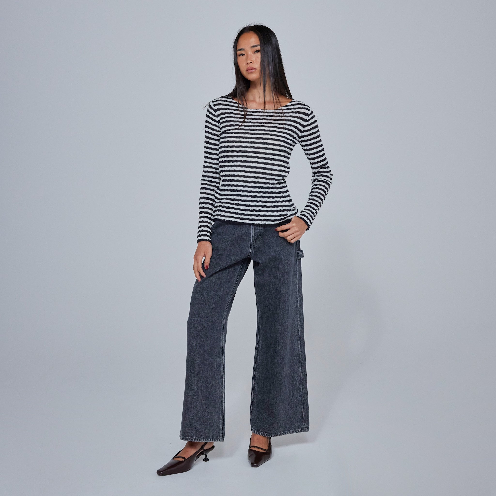 Painter baggy denim pants SRN05