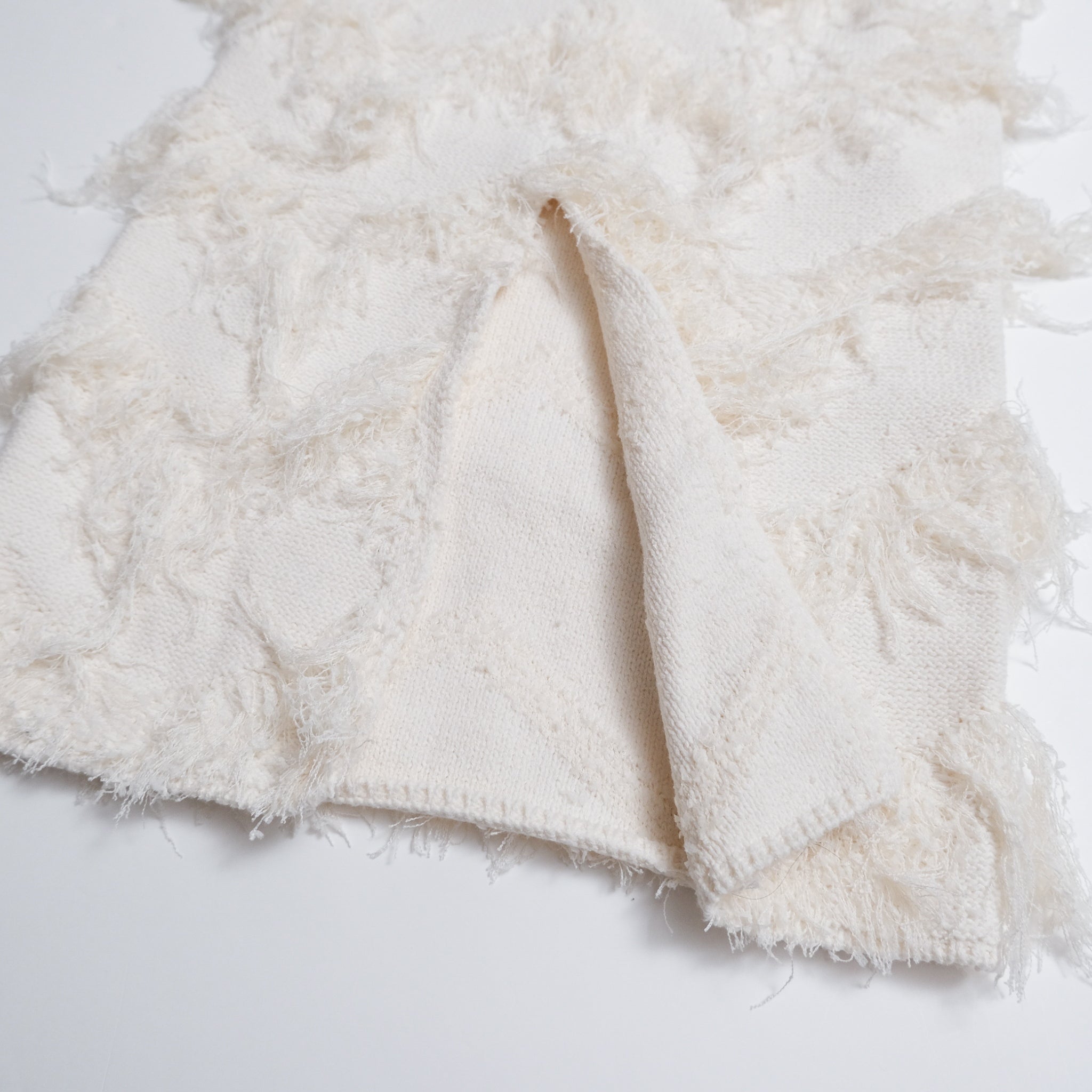 ランダムカットFringeアイラインスカート