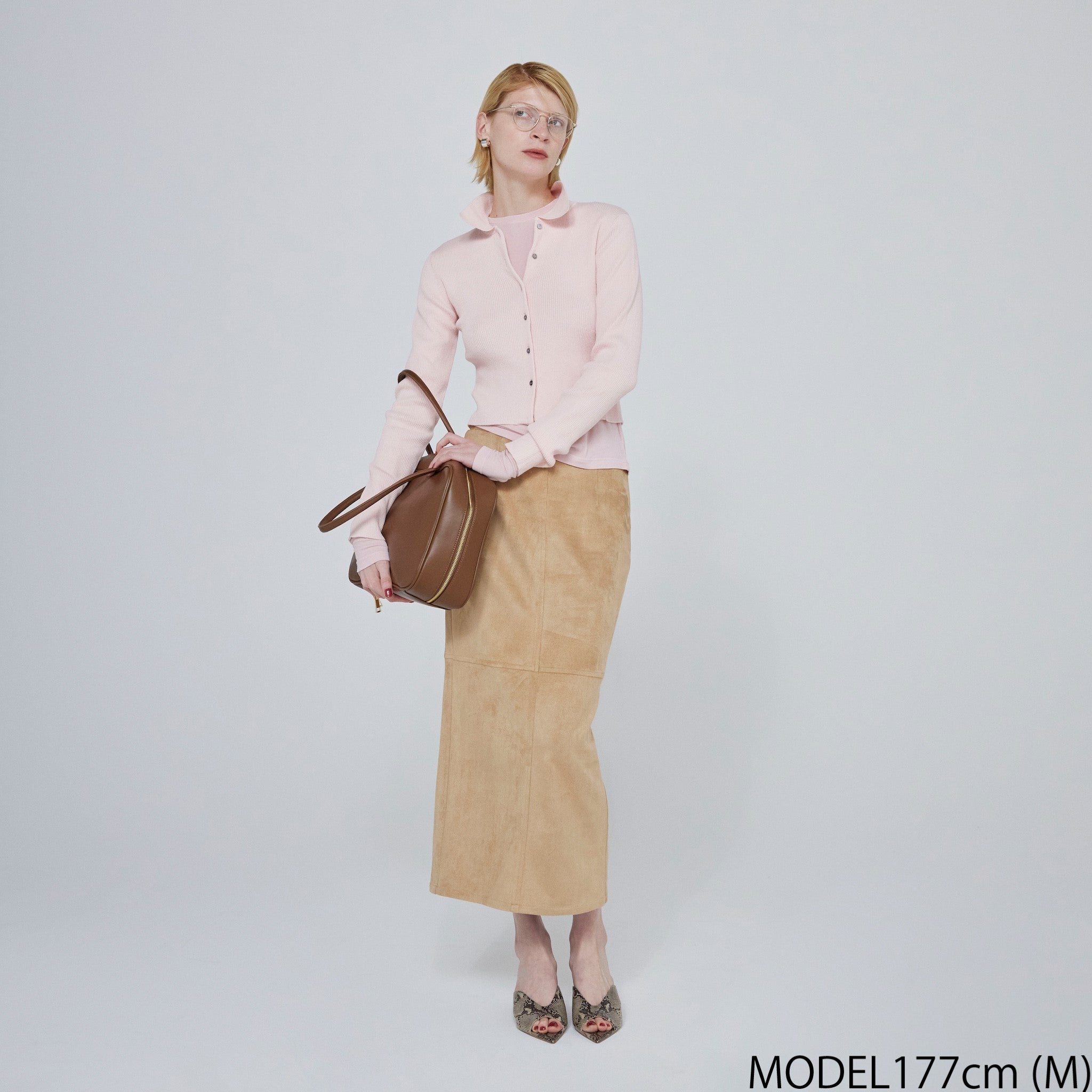 ECO SUEDEアイラインスカート