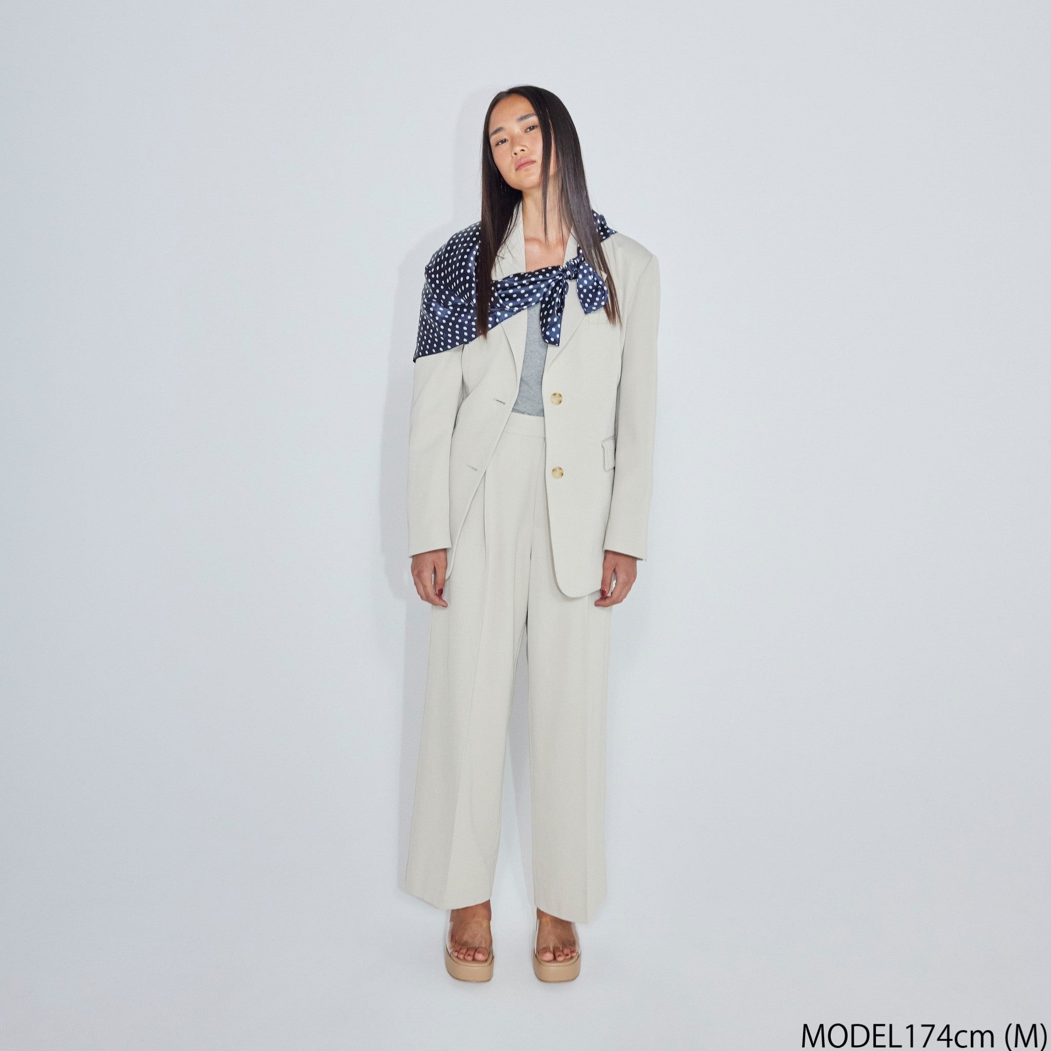 ツイルセンタープレスSlacksパンツ