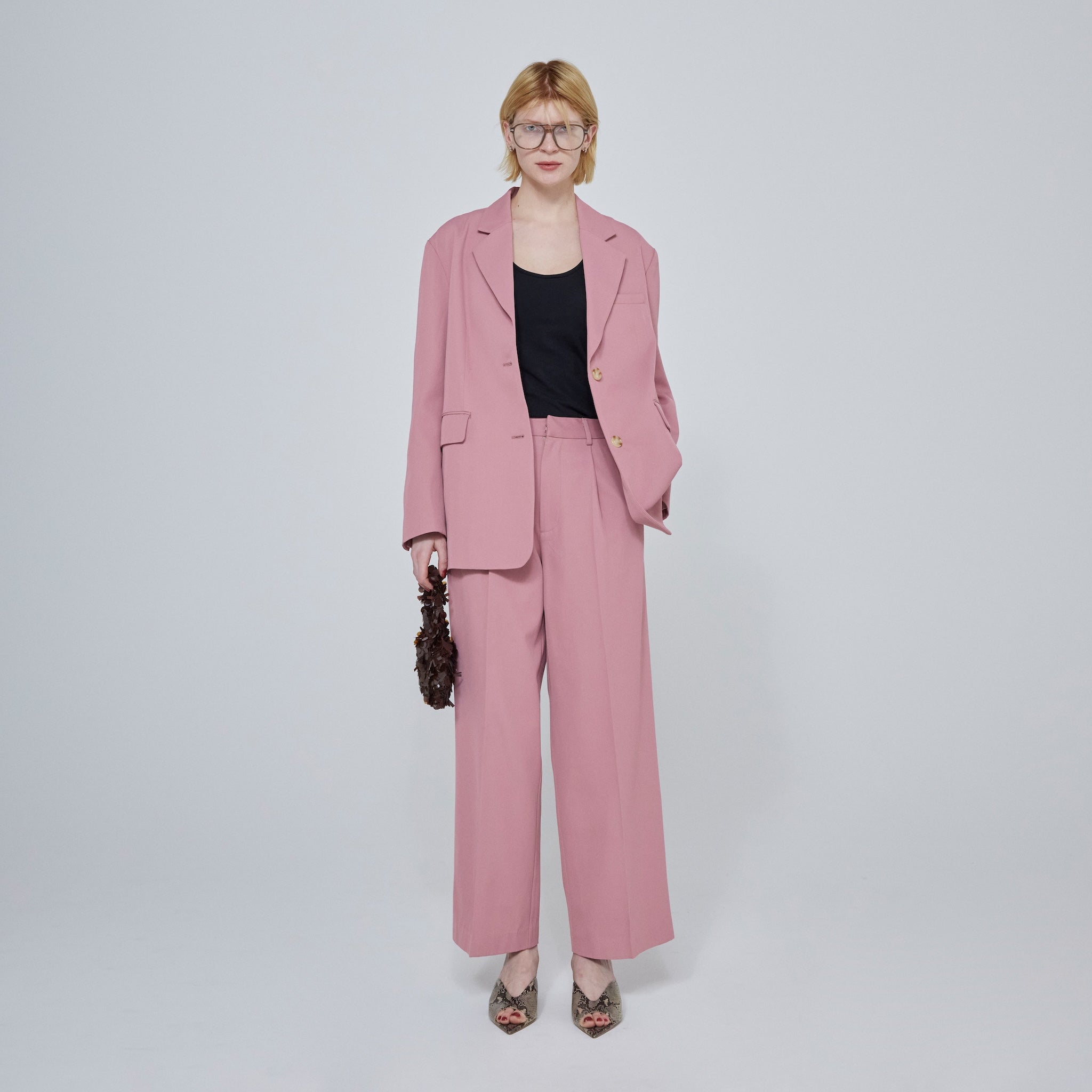 ツイルセンタープレスSlacksパンツ