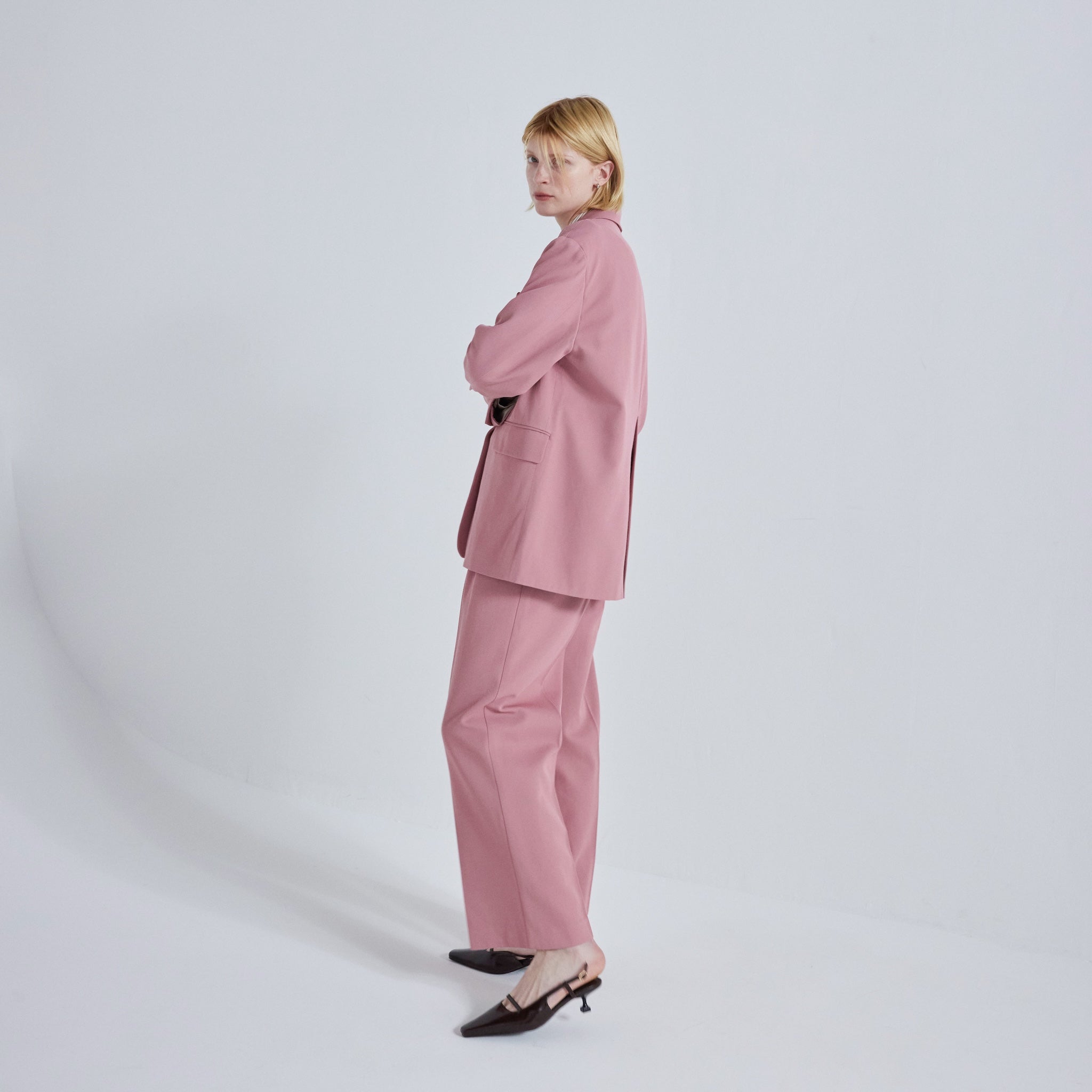 ツイルセンタープレスSlacksパンツ