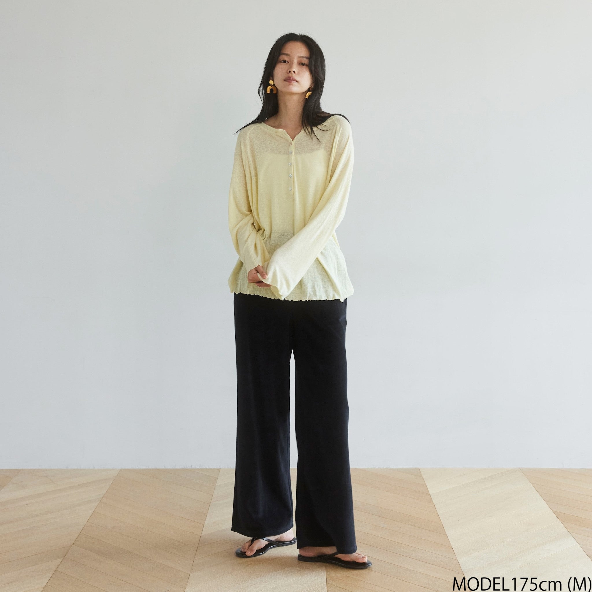 ベロアパイルイージーパンツ