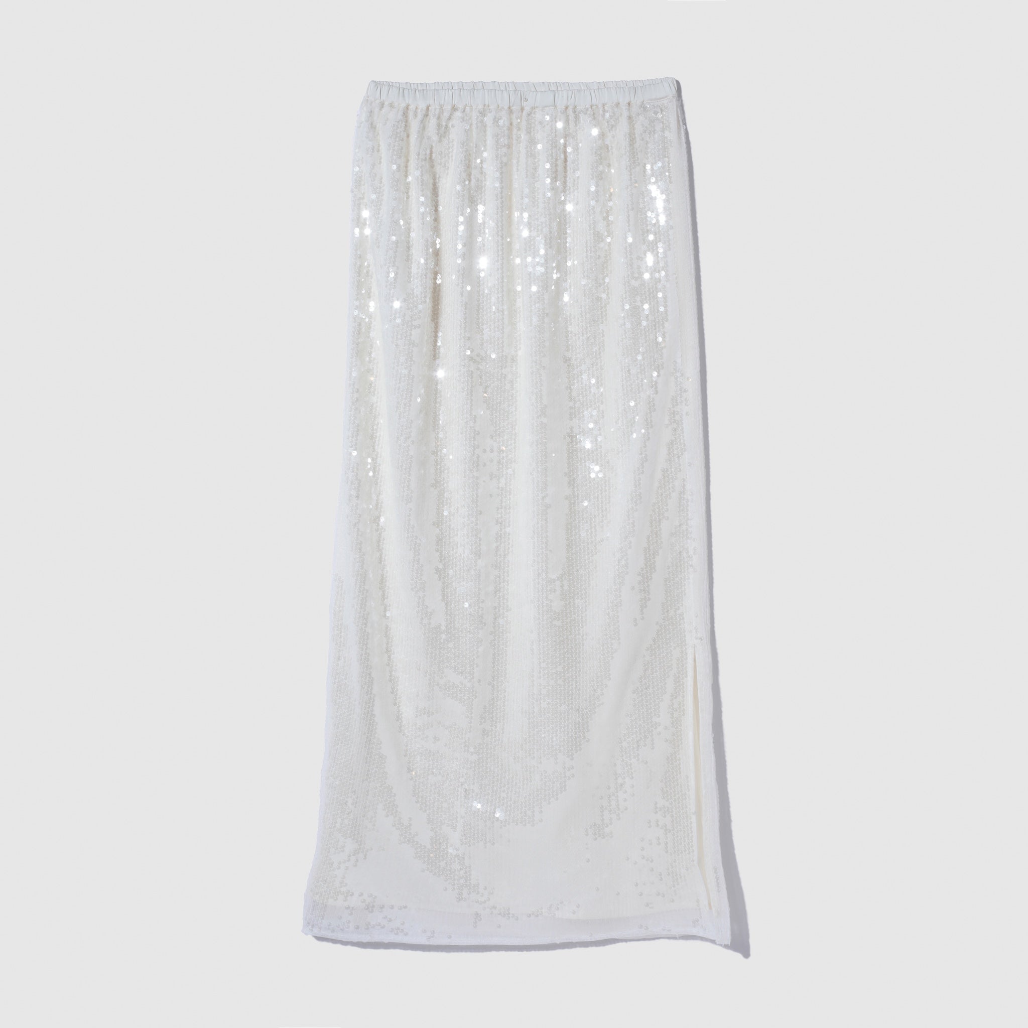 Mesh sequin skirt