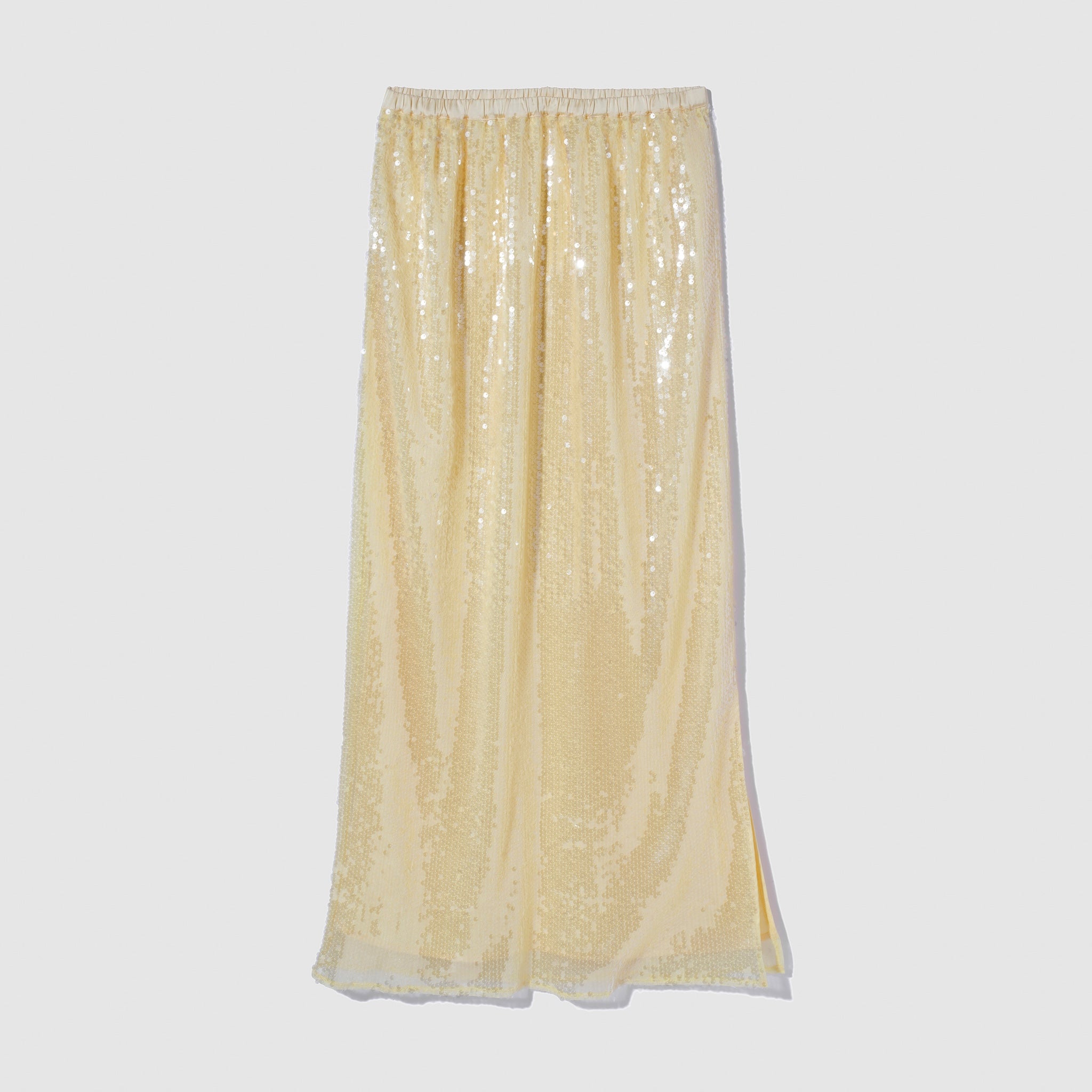 Mesh sequin skirt