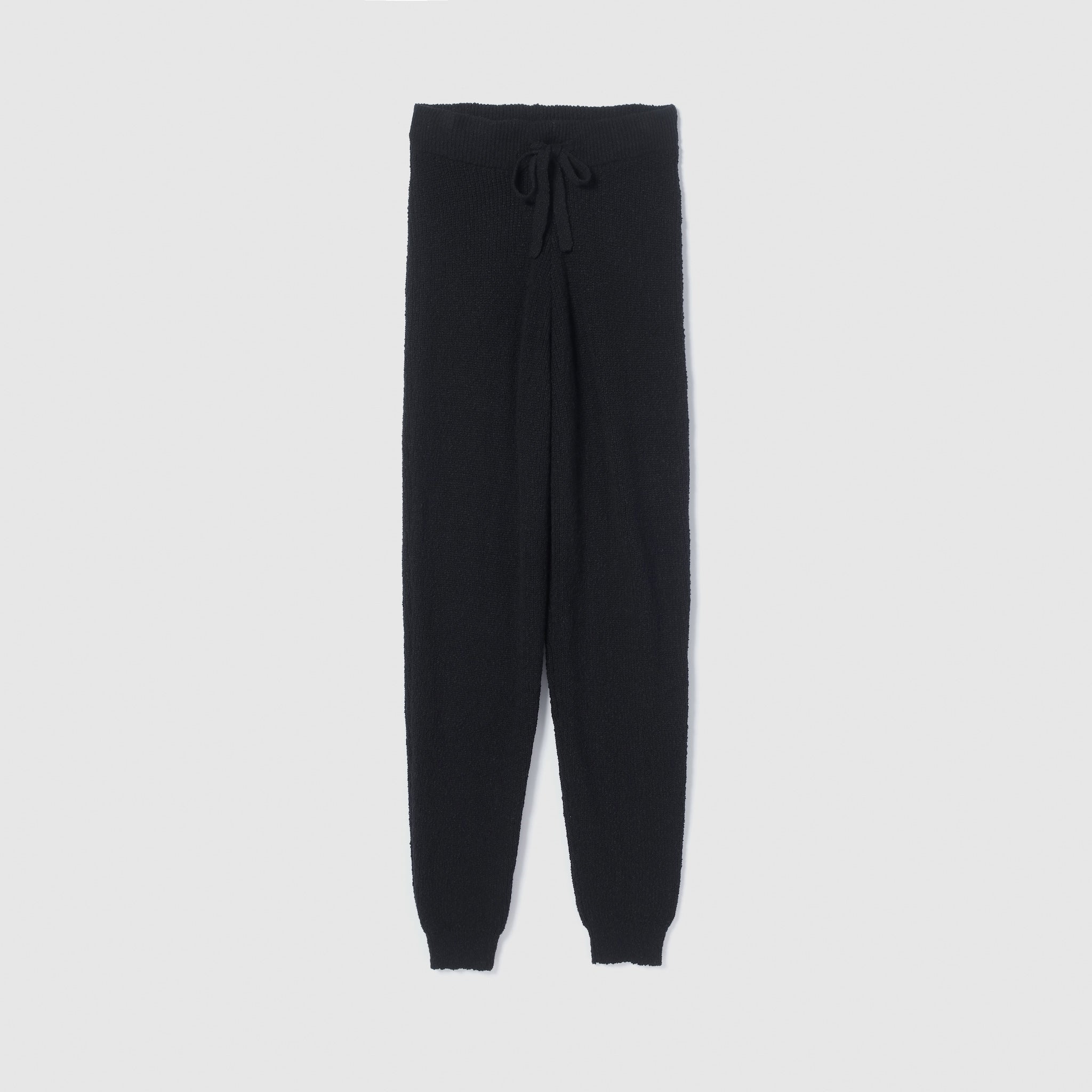 コットンブークレニットバルーンパンツ