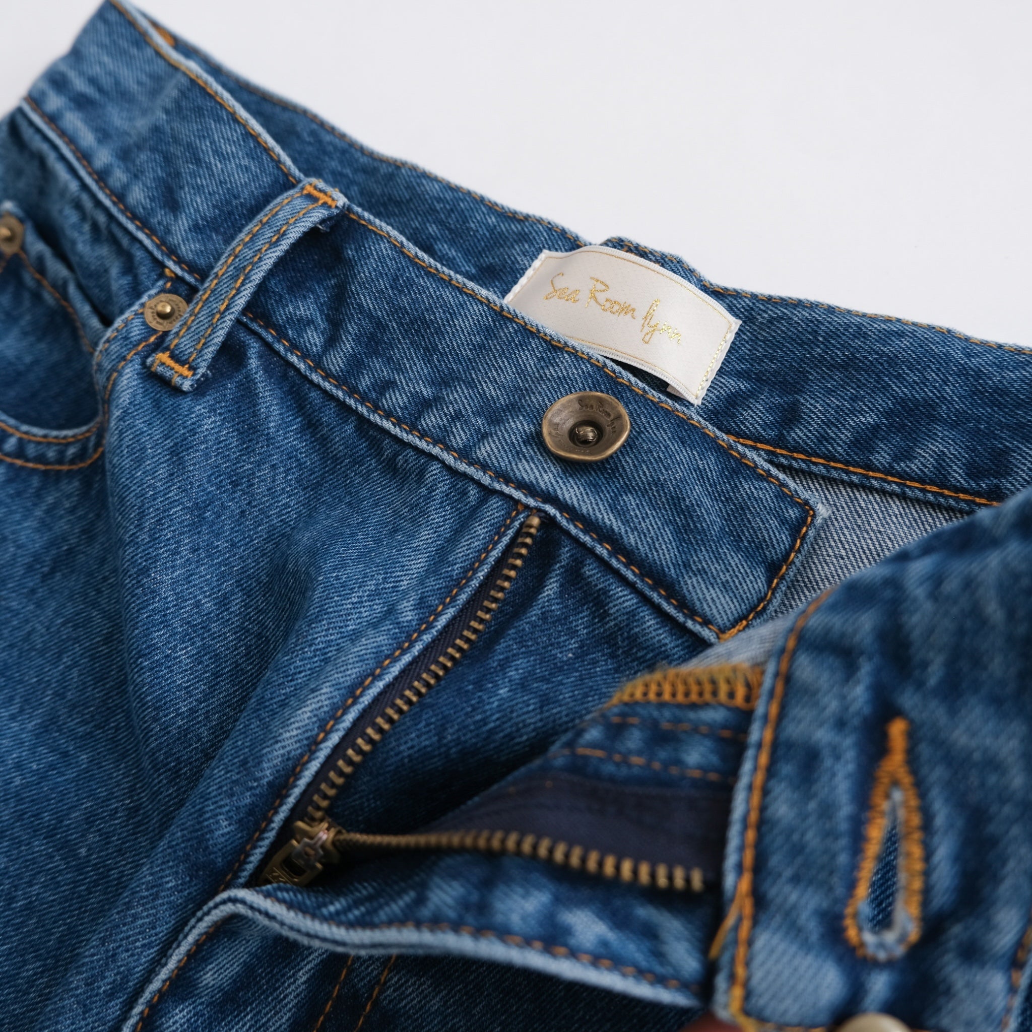 High waist wide straight SRN05