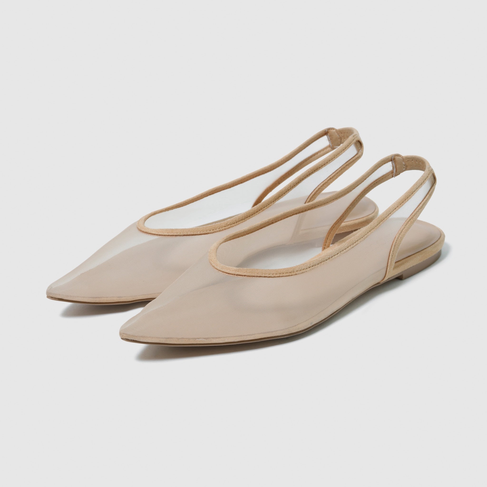 TULLE BACK Strap Mules