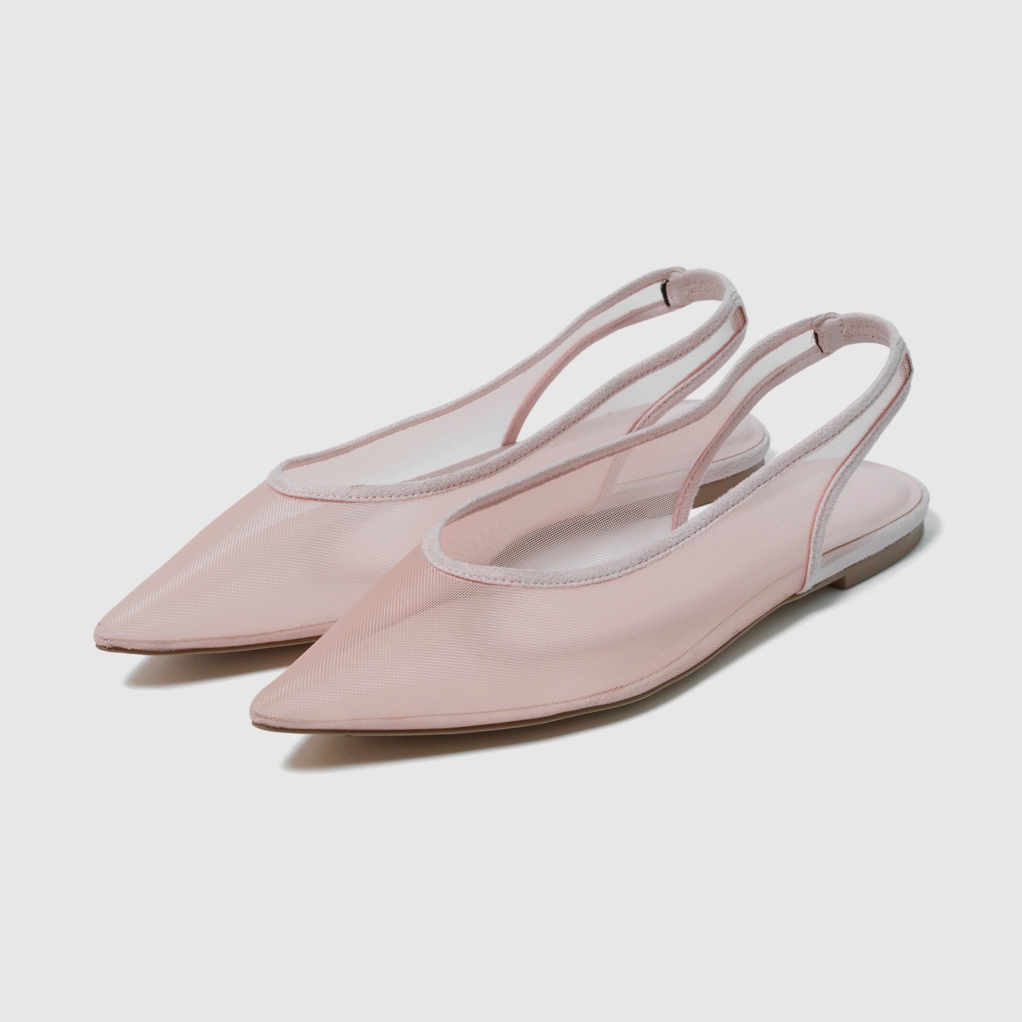 TULLE BACK Strap Mules