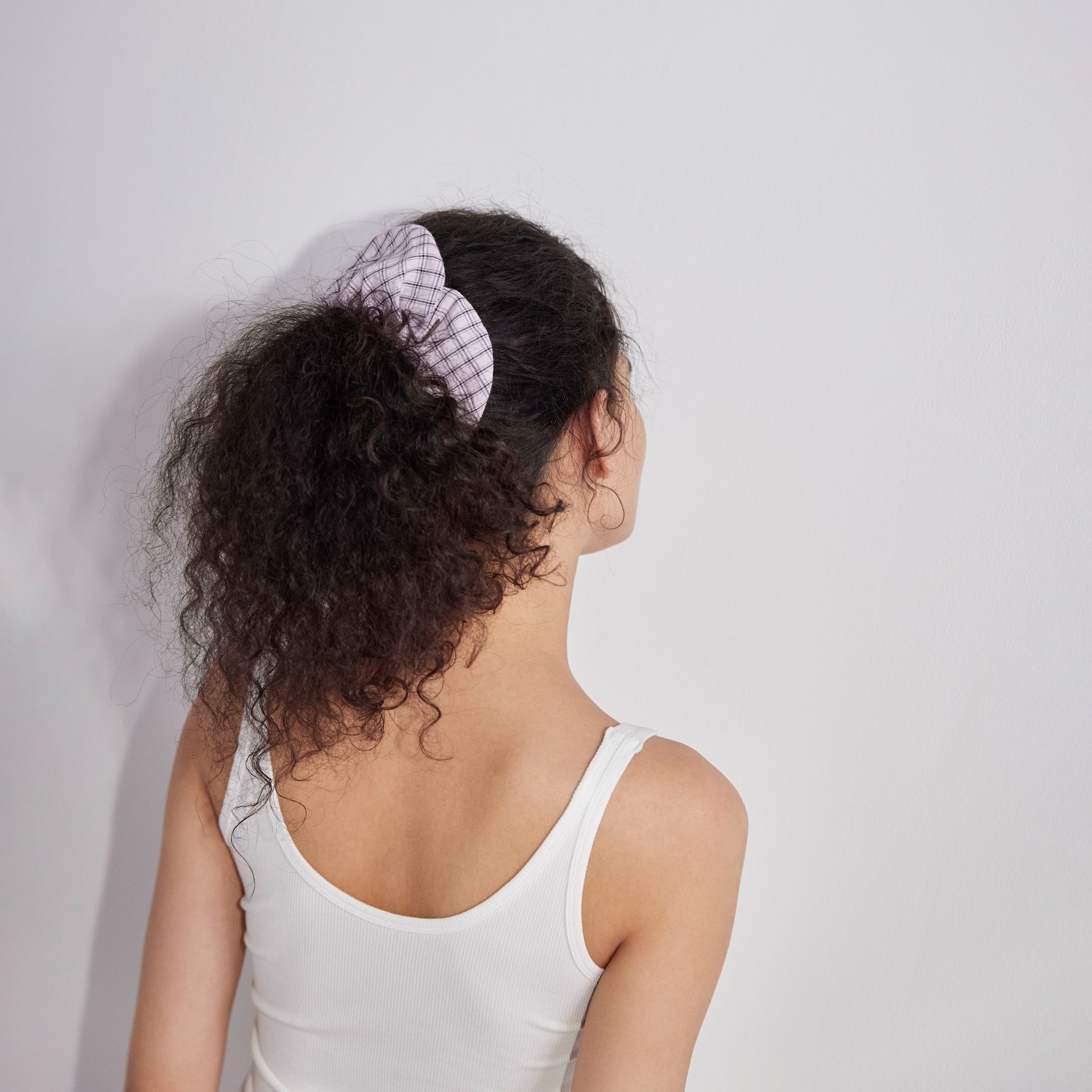 Cotton Wash flowerシュシュ