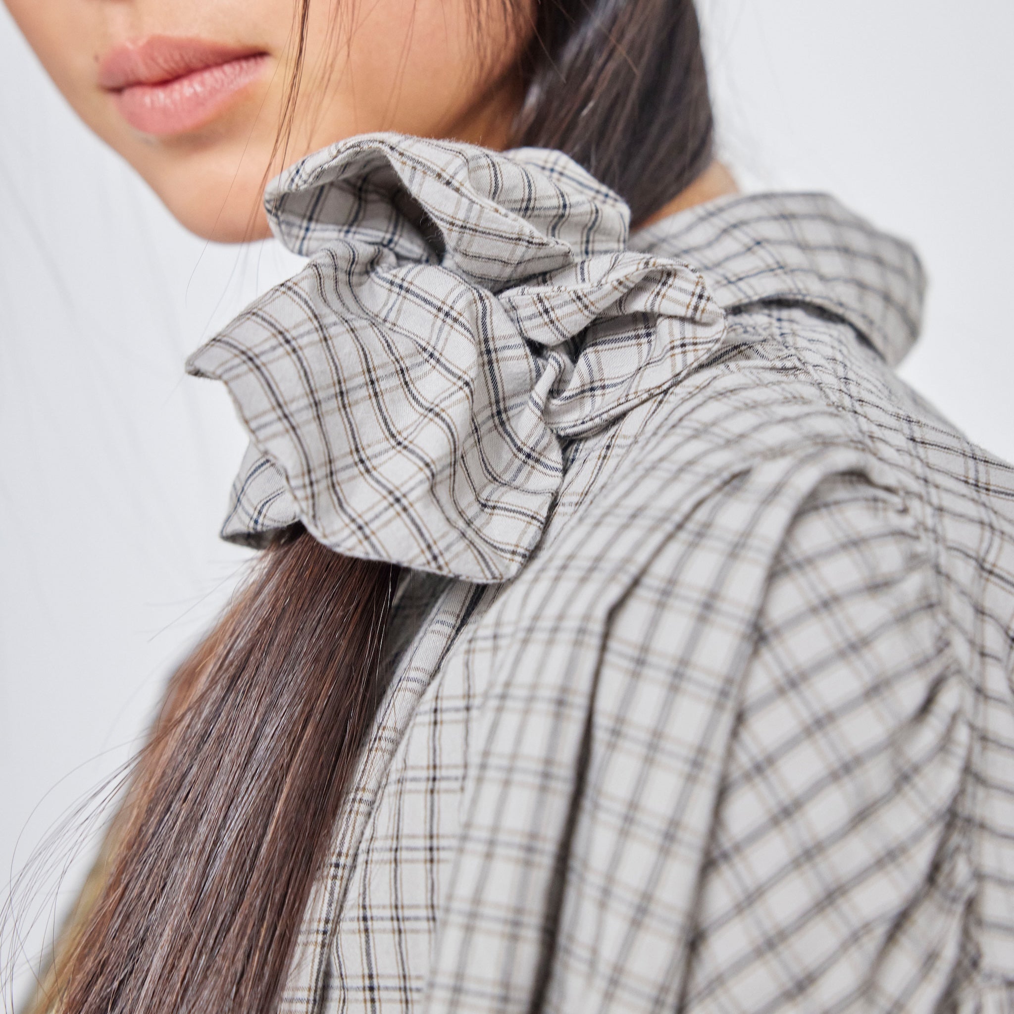 Cotton Wash flowerシュシュ