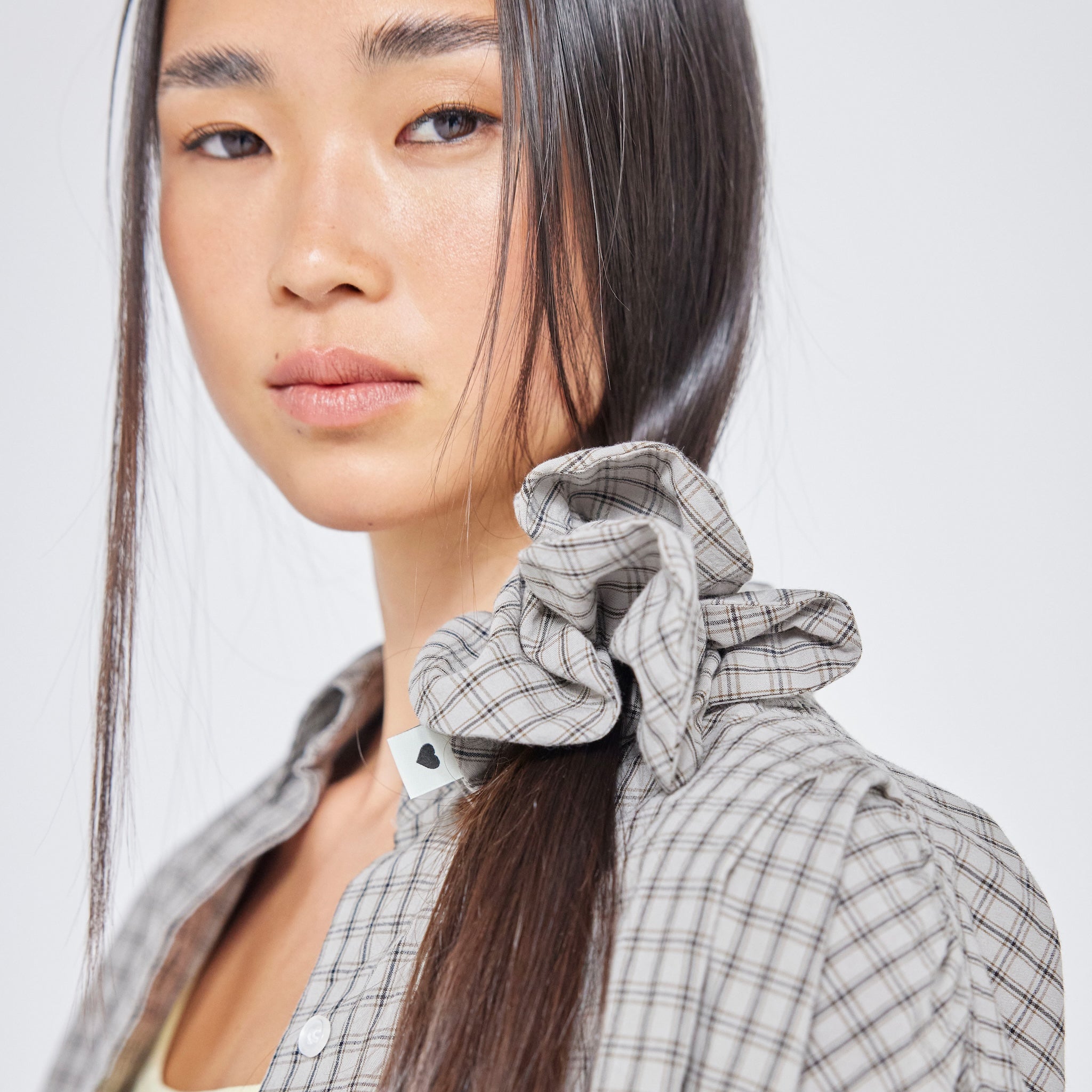 Cotton Wash flowerシュシュ