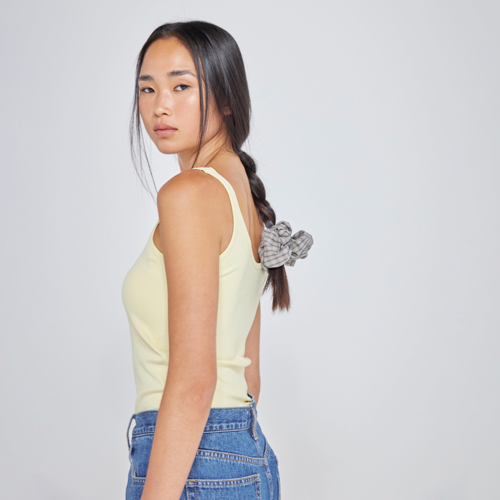 Cotton Wash flowerシュシュ