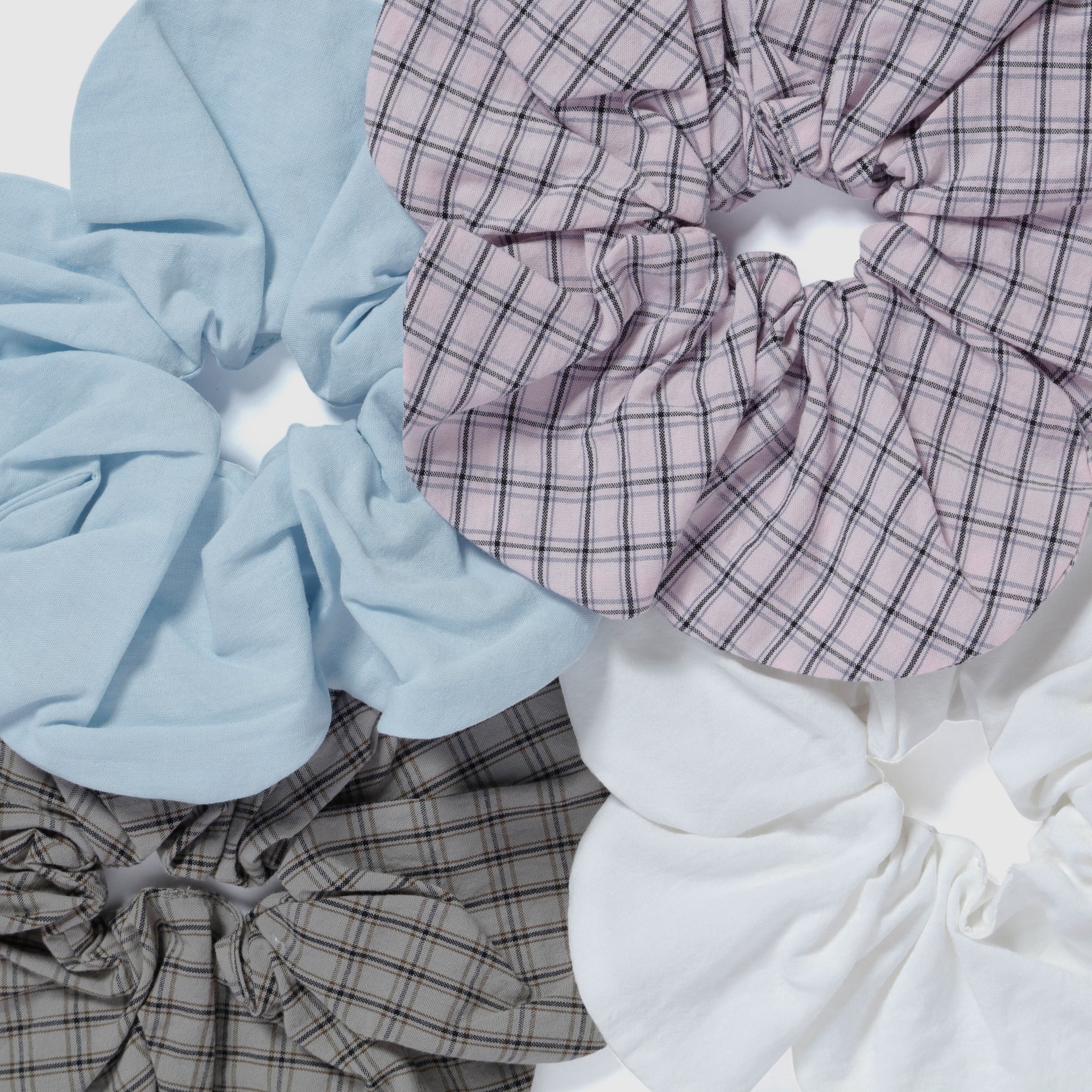 Cotton Wash flowerシュシュ