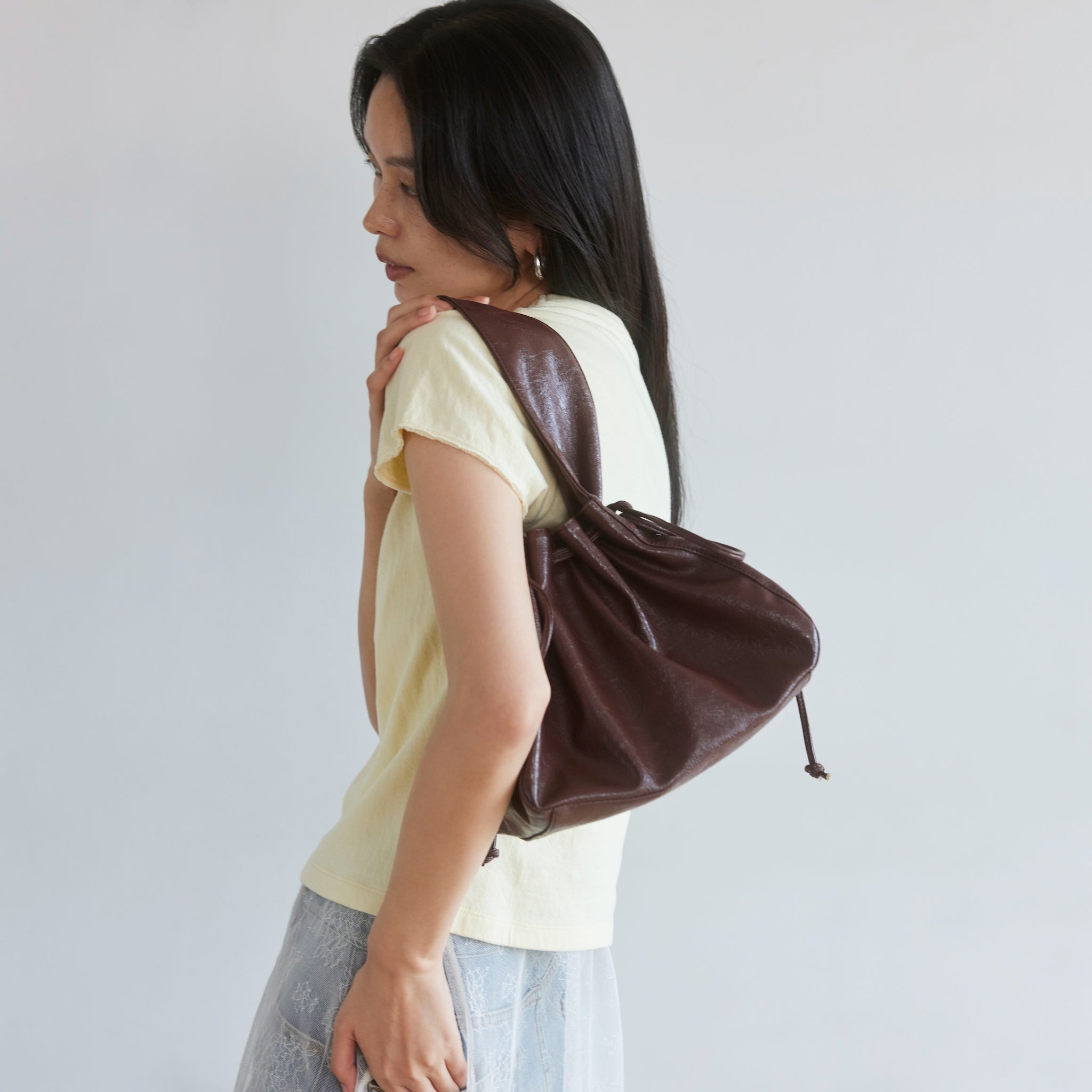 WIDE HANDLE ハンドバッグ