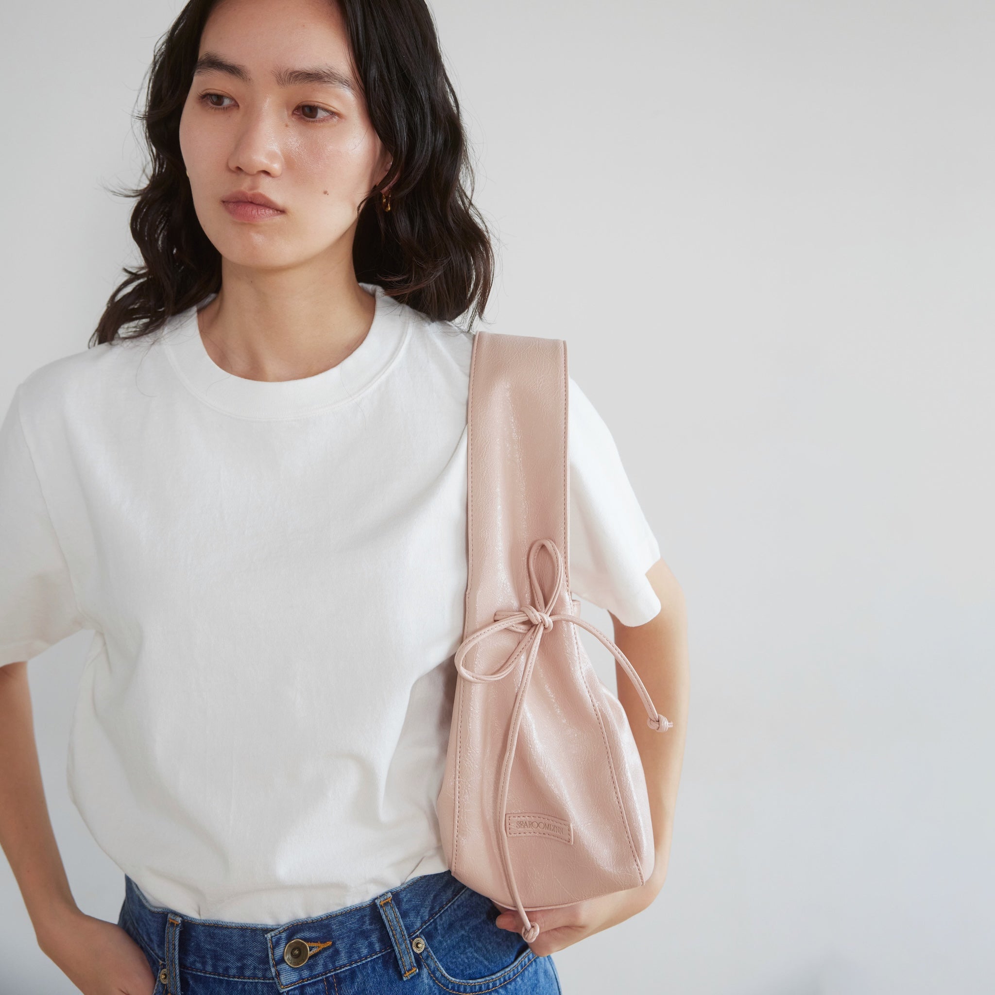 WIDE HANDLE ハンドバッグ