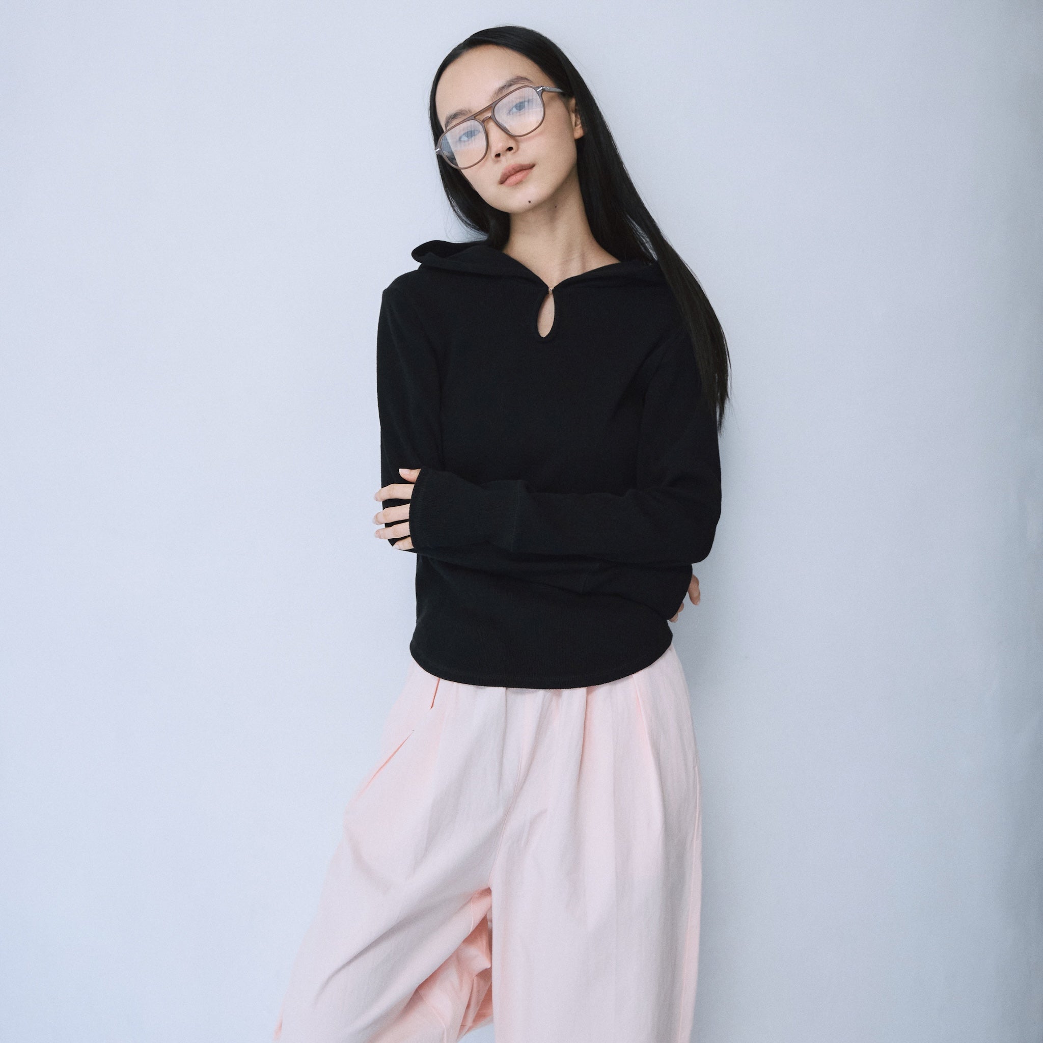 C/L Fluffy Teardropフーディー