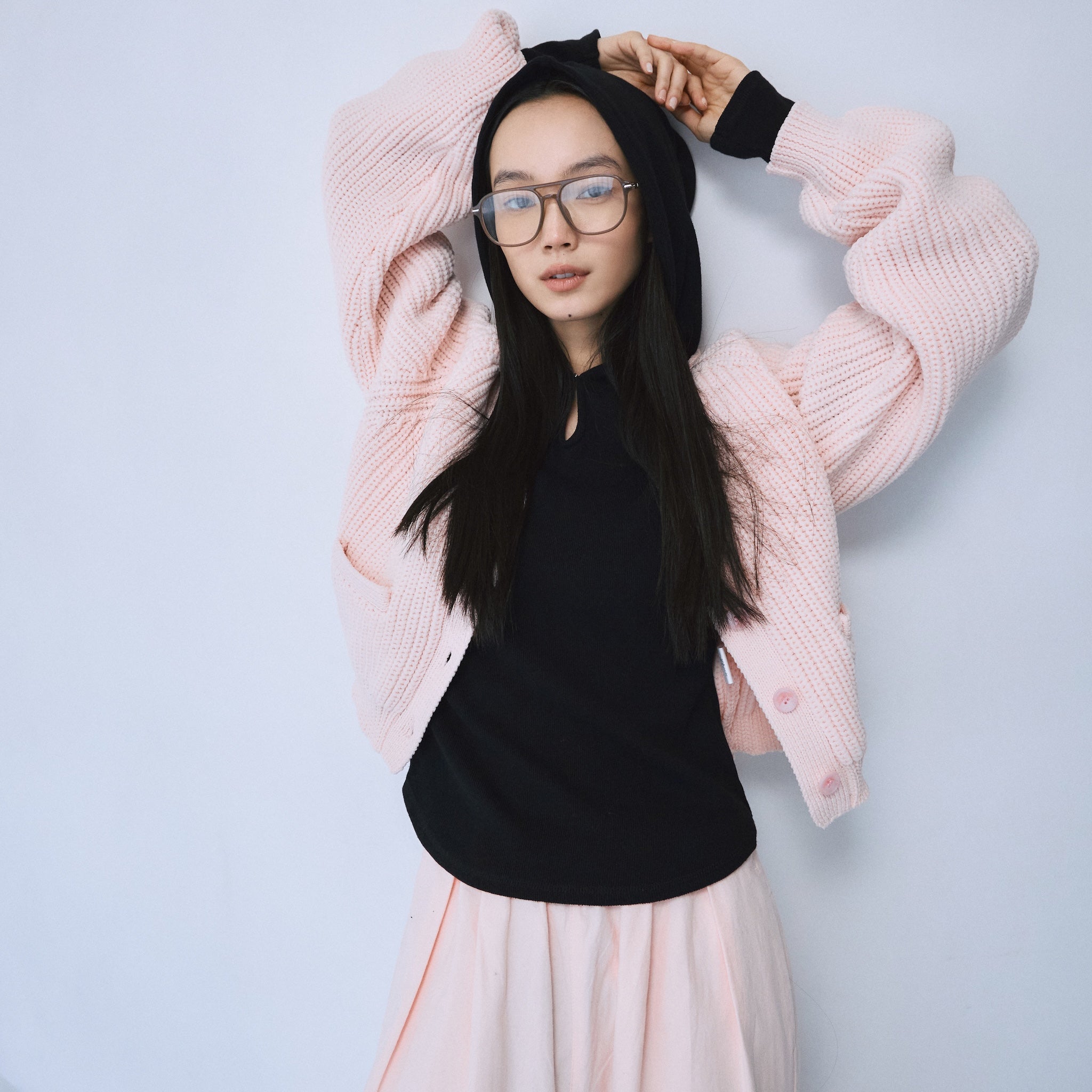 C/L Fluffy Teardropフーディー